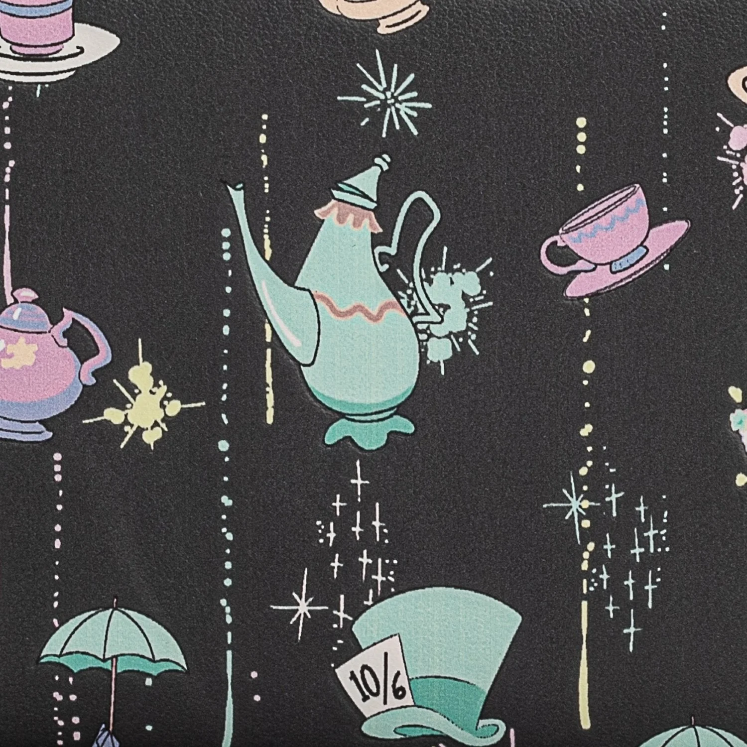 Loungefly x Disney Alice in Wonderland A Very Merry Unbirthday Tea Party Purse - Image 4