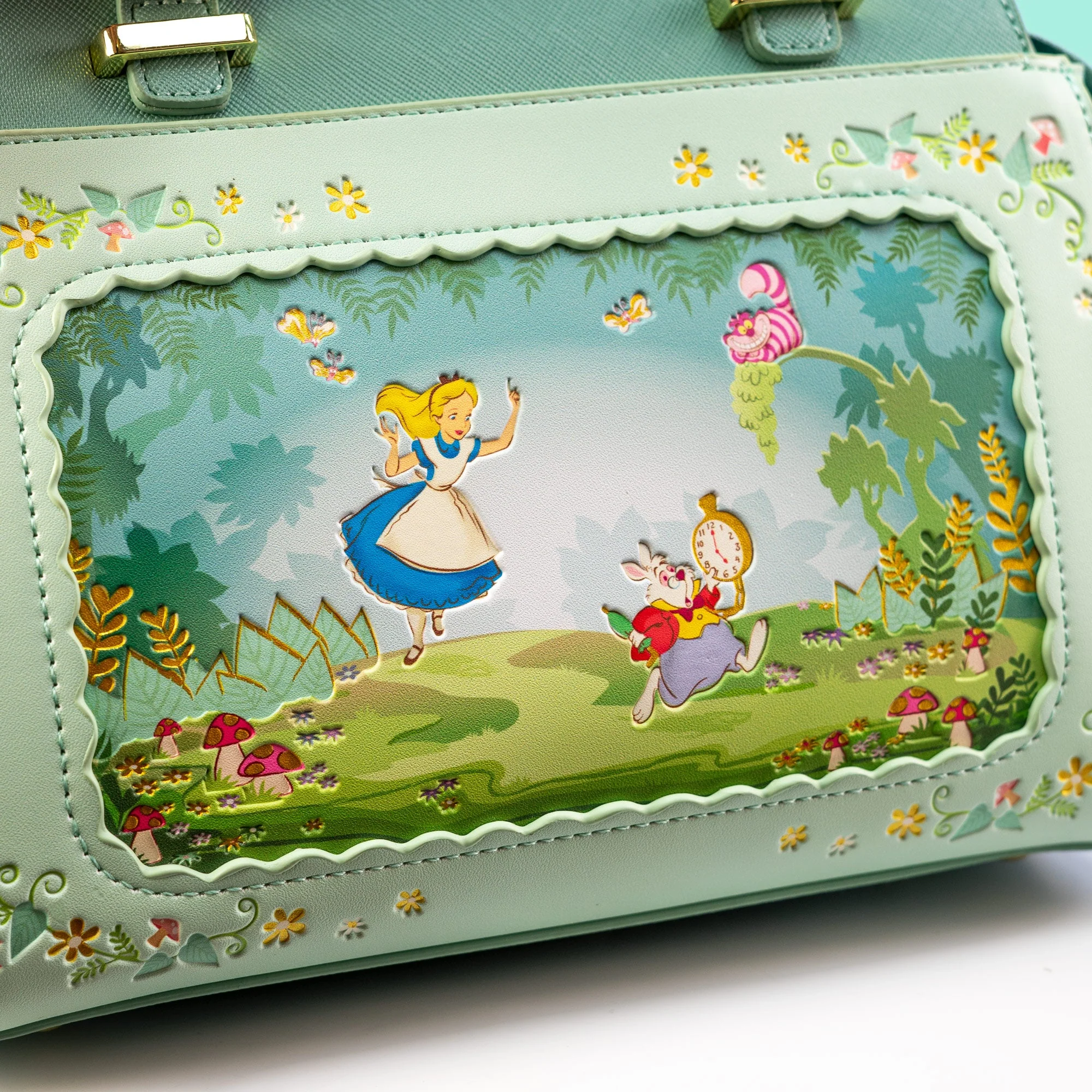 Loungefly x Disney Alice in Wonderland Terrarium Crossbody Bag - Image 2