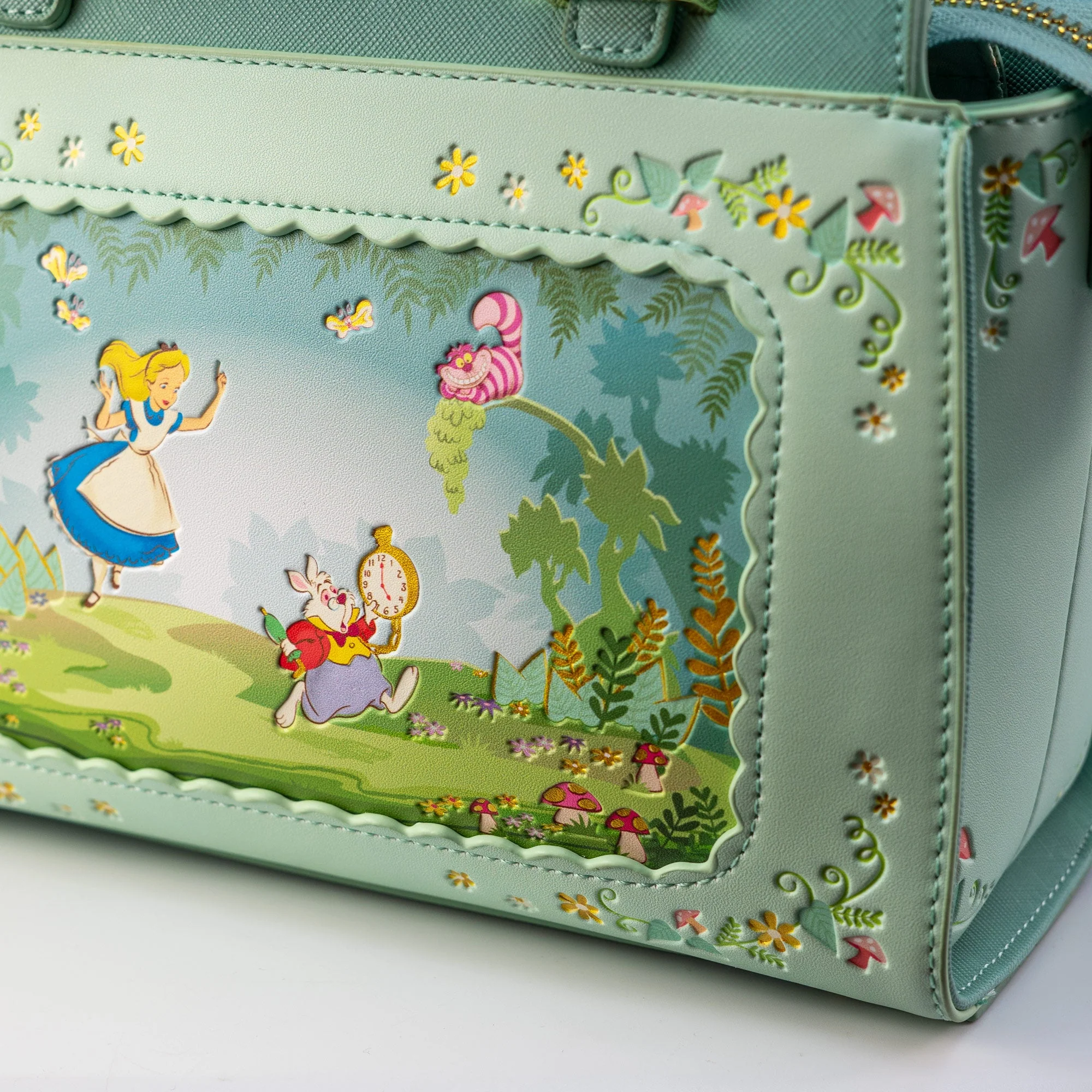 Loungefly x Disney Alice in Wonderland Terrarium Crossbody Bag - Image 3