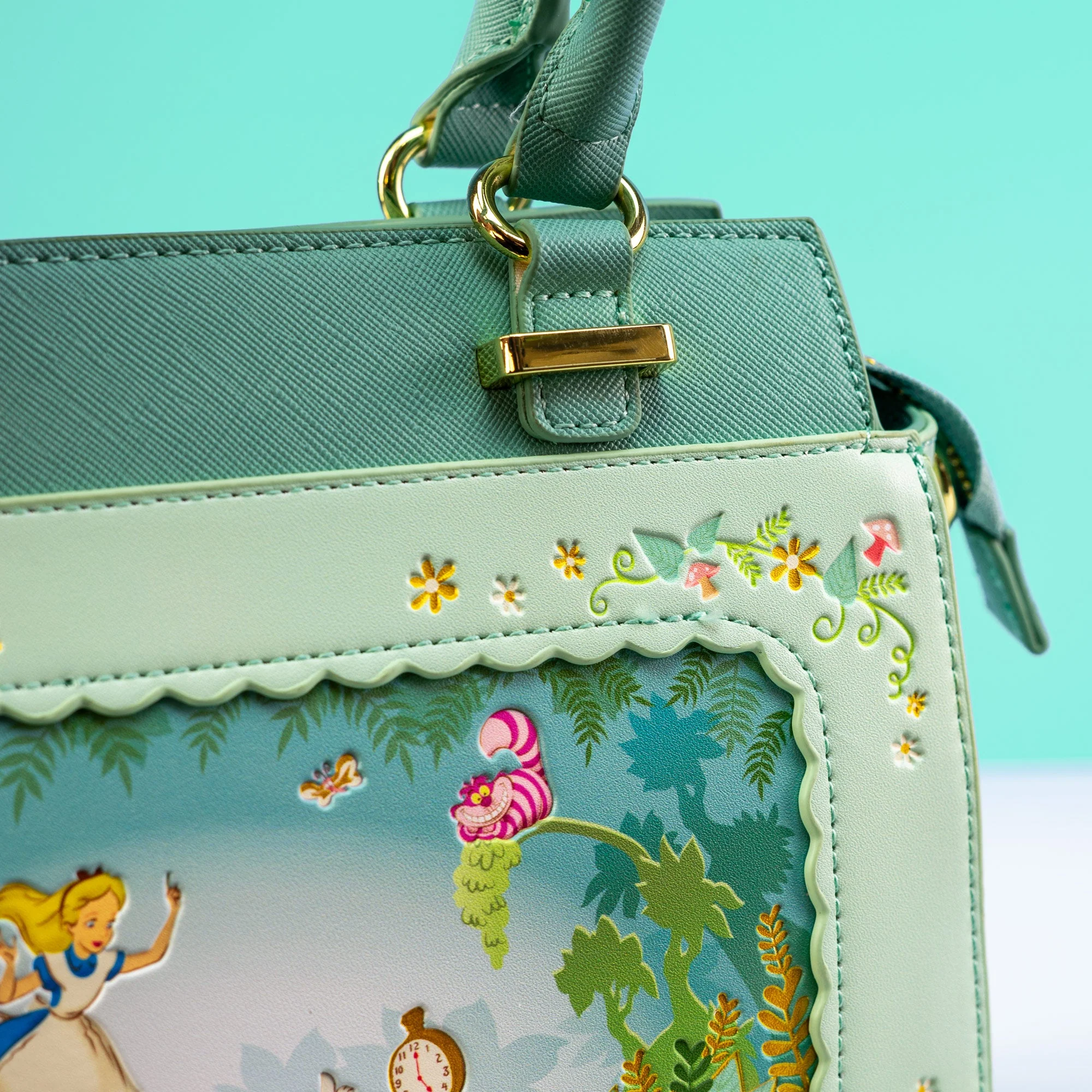 Loungefly x Disney Alice in Wonderland Terrarium Crossbody Bag - Image 4
