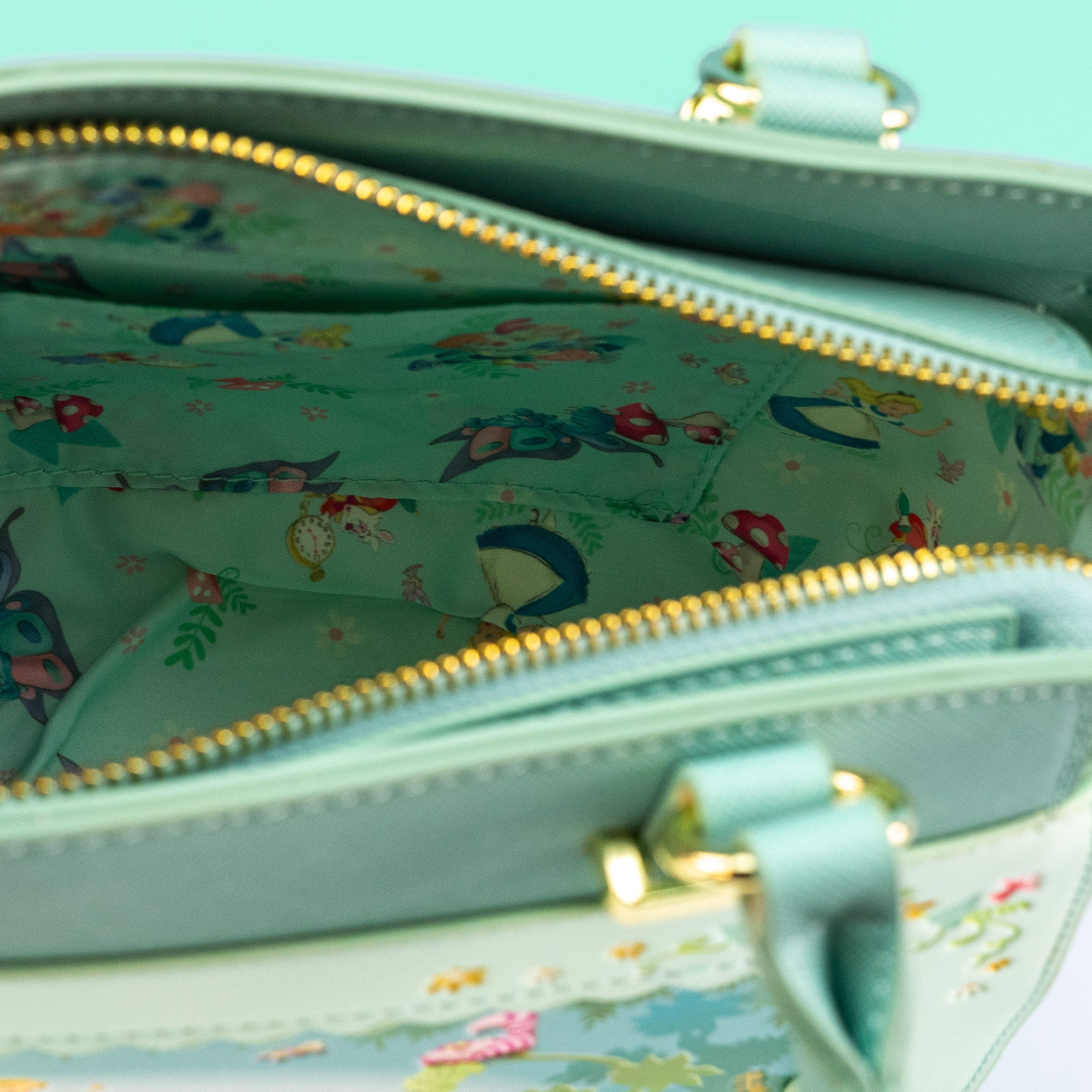 Loungefly x Disney Alice in Wonderland Terrarium Crossbody Bag - Image 8