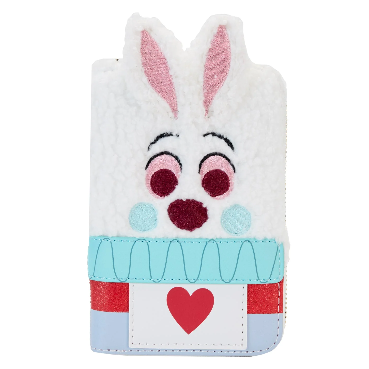 Loungefly x Disney Alice in Wonderland White Rabbit Cosplay Wallet - Image 2
