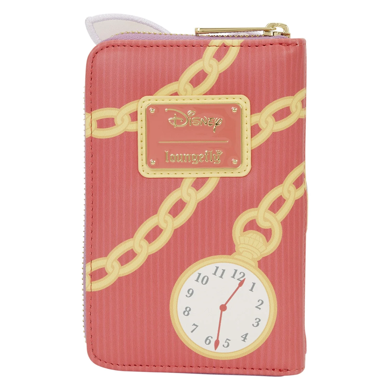 Loungefly x Disney Alice In Wonderland White Rabbit Zip Around Wallet - Image 3