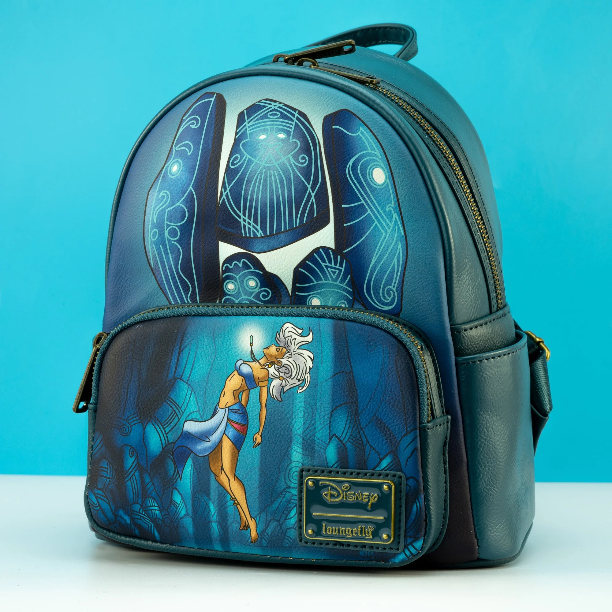 Loungefly x Disney Atlantis The Lost Empire Glow in the Dark Mini Backpack - Image 2