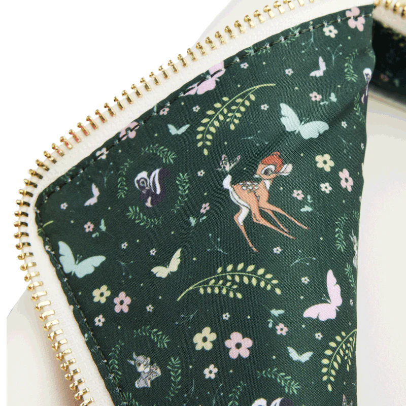Loungefly x Disney Bambi Book Convertible Crossbody Bag - Image 10