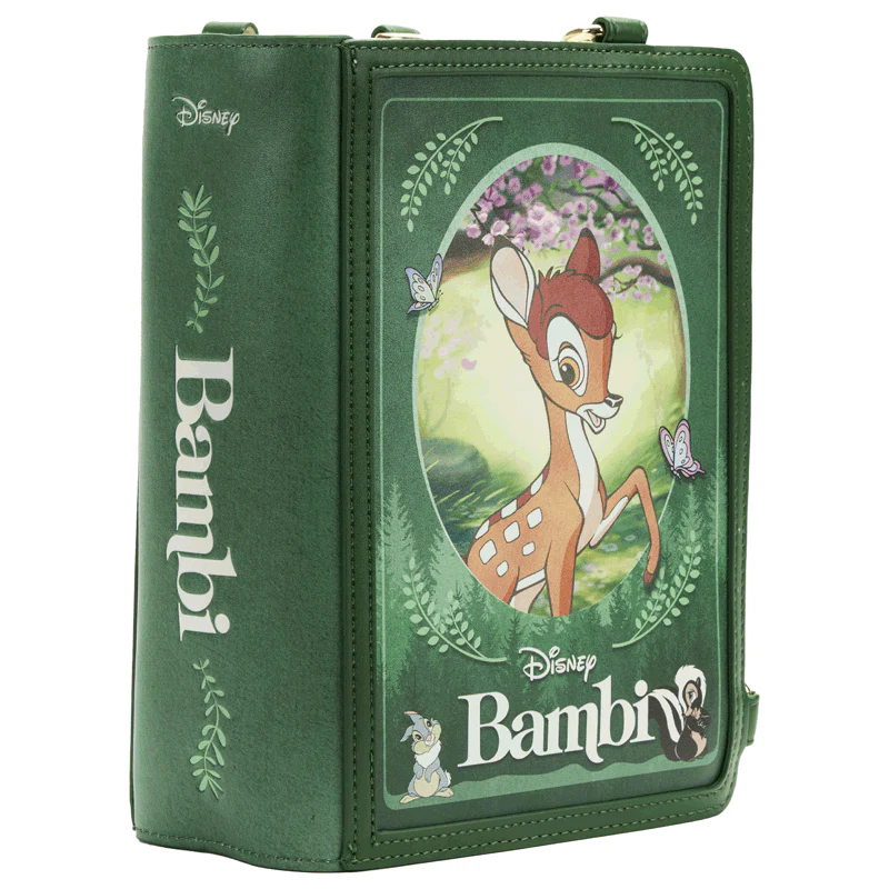 Loungefly x Disney Bambi Book Convertible Crossbody Bag - Image 5