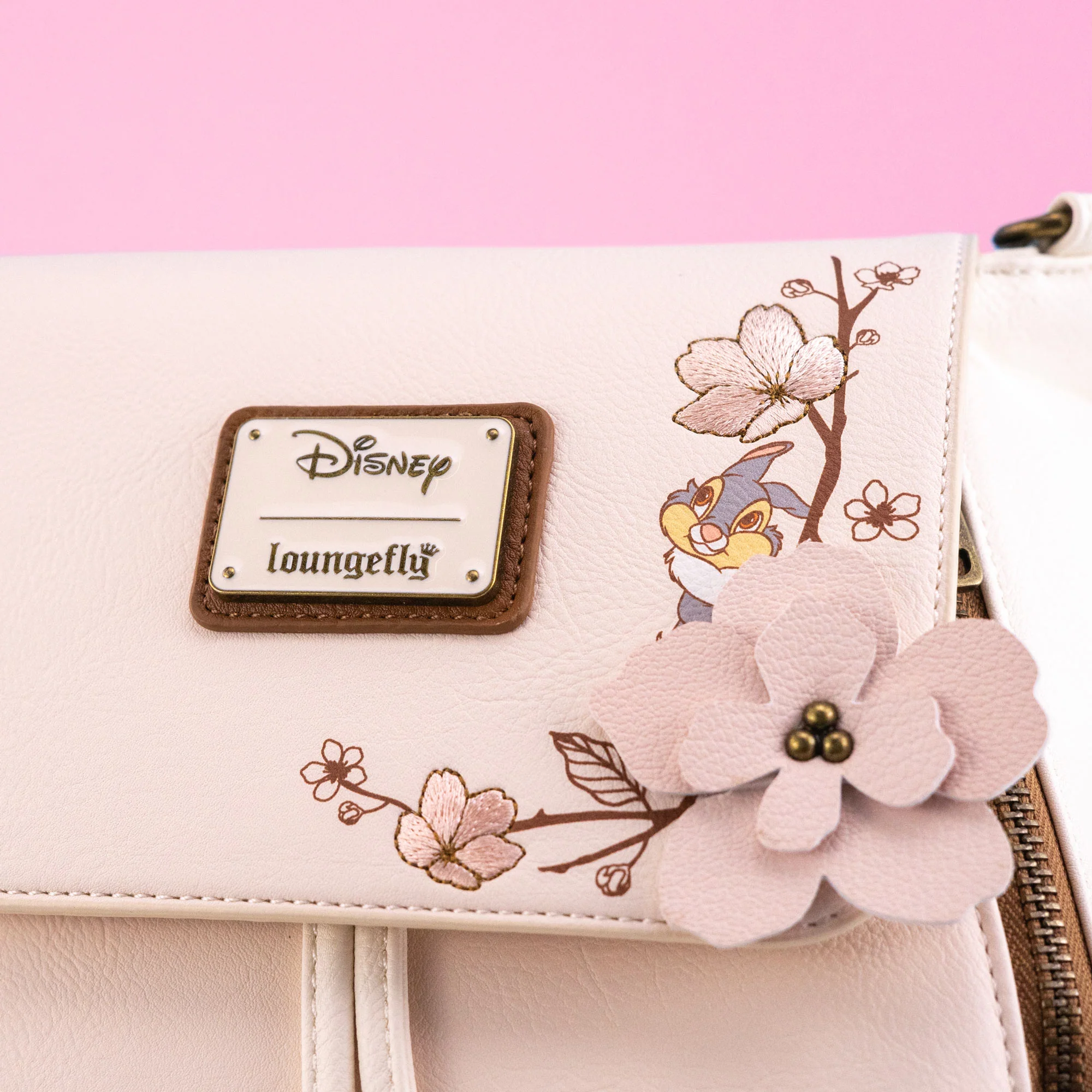 Loungefly x Disney Bambi Cherry Blossom Flap Mini Backpack - Image 2