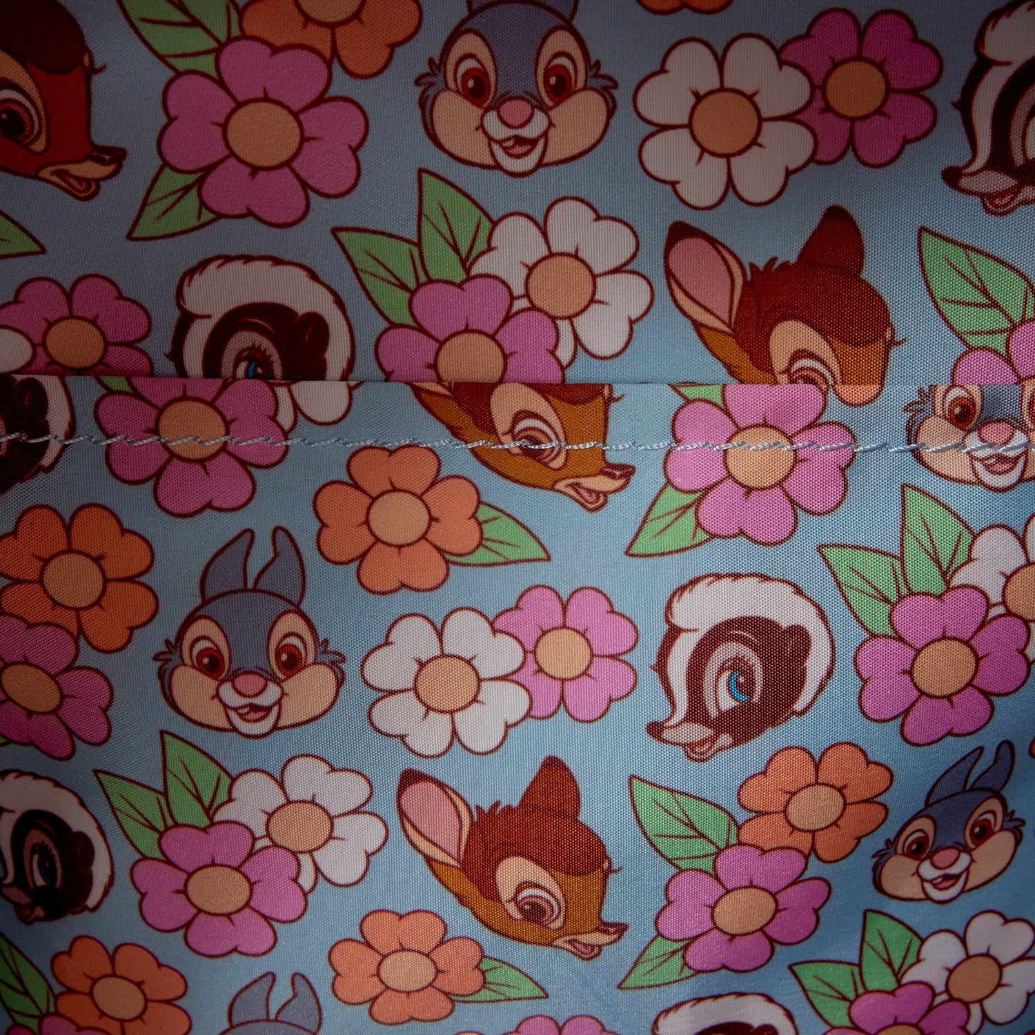 Loungefly x Disney Bambi Micro Convertible Mini Backpack & Crossbody Bag - Image 4