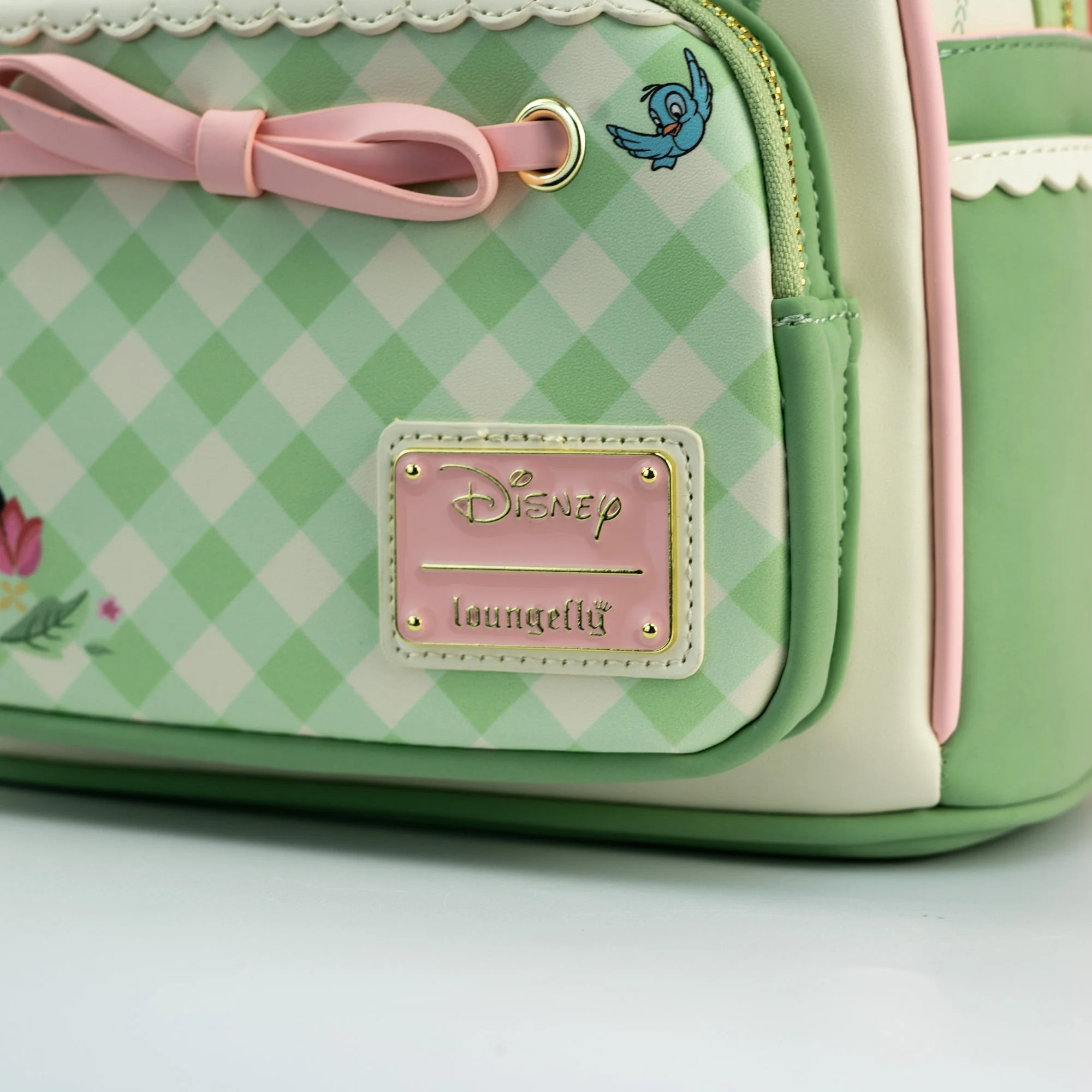 Loungefly x Disney Bambi Spring Time Gingham Mini Backpack - Image 2