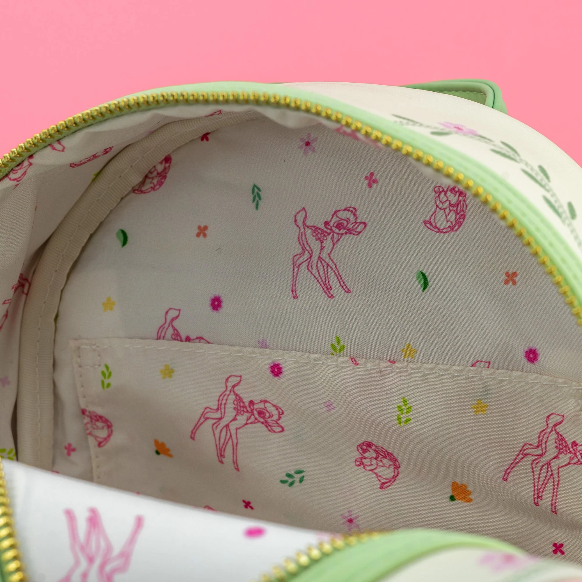 Loungefly x Disney Bambi Spring Time Gingham Mini Backpack - Image 6