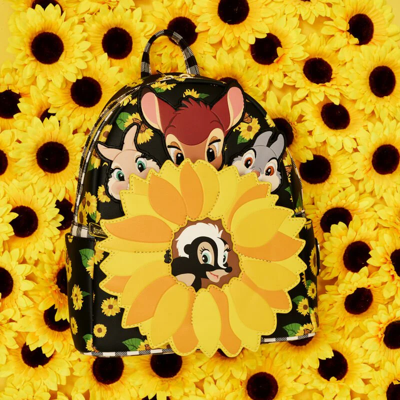 Loungefly x Disney Bambi Sunflower Friends Mini Backpack - Image 2