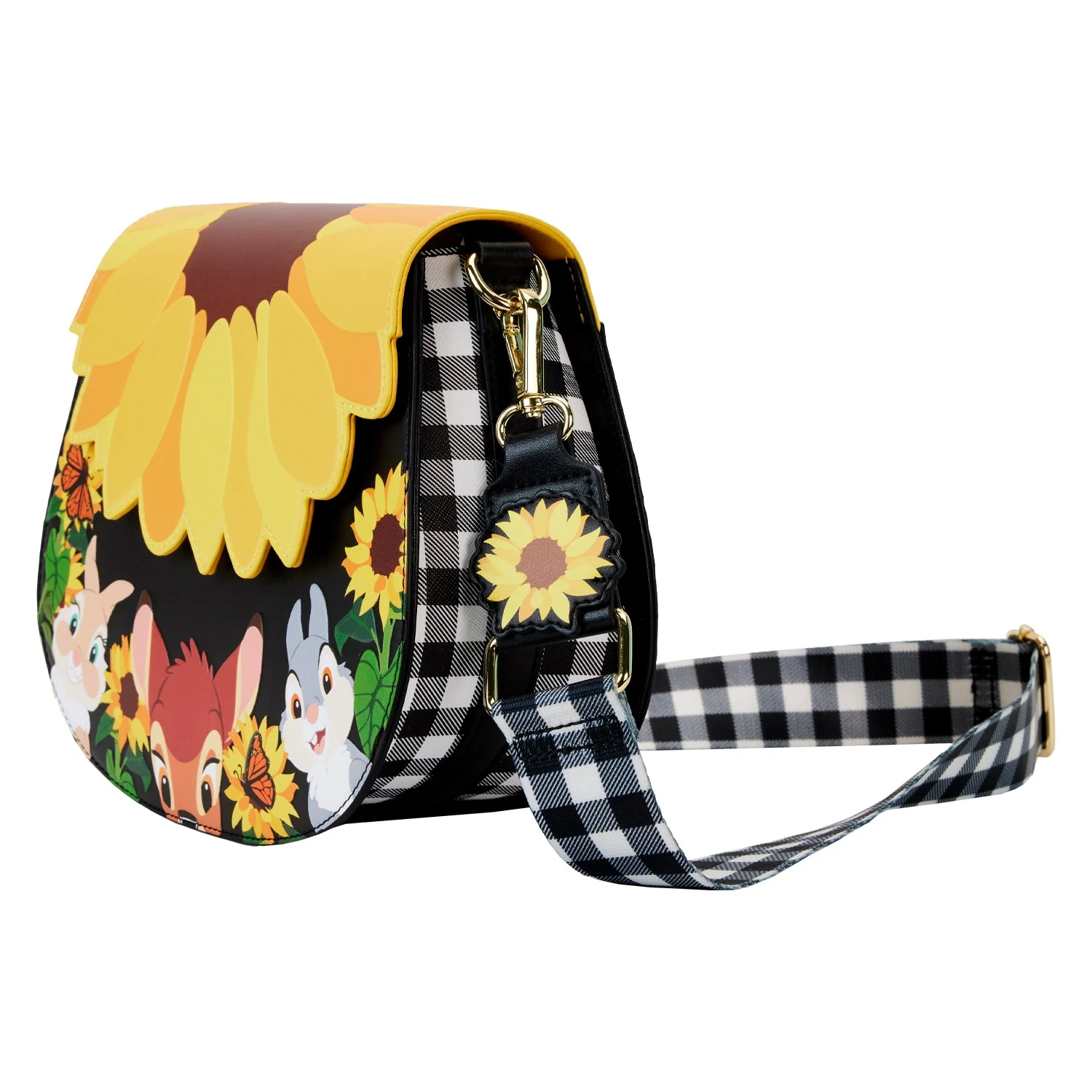 Loungefly x Disney Bambi Sunflower Strap Crossbody Bag - Image 6