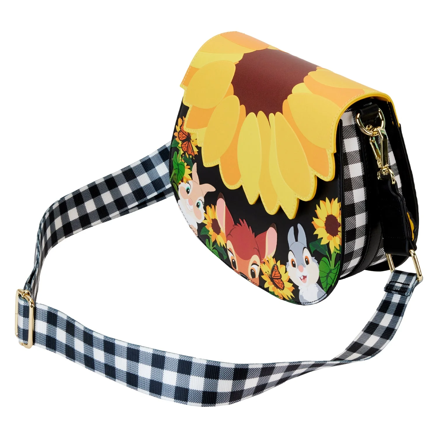 Loungefly x Disney Bambi Sunflower Strap Crossbody Bag - Image 7