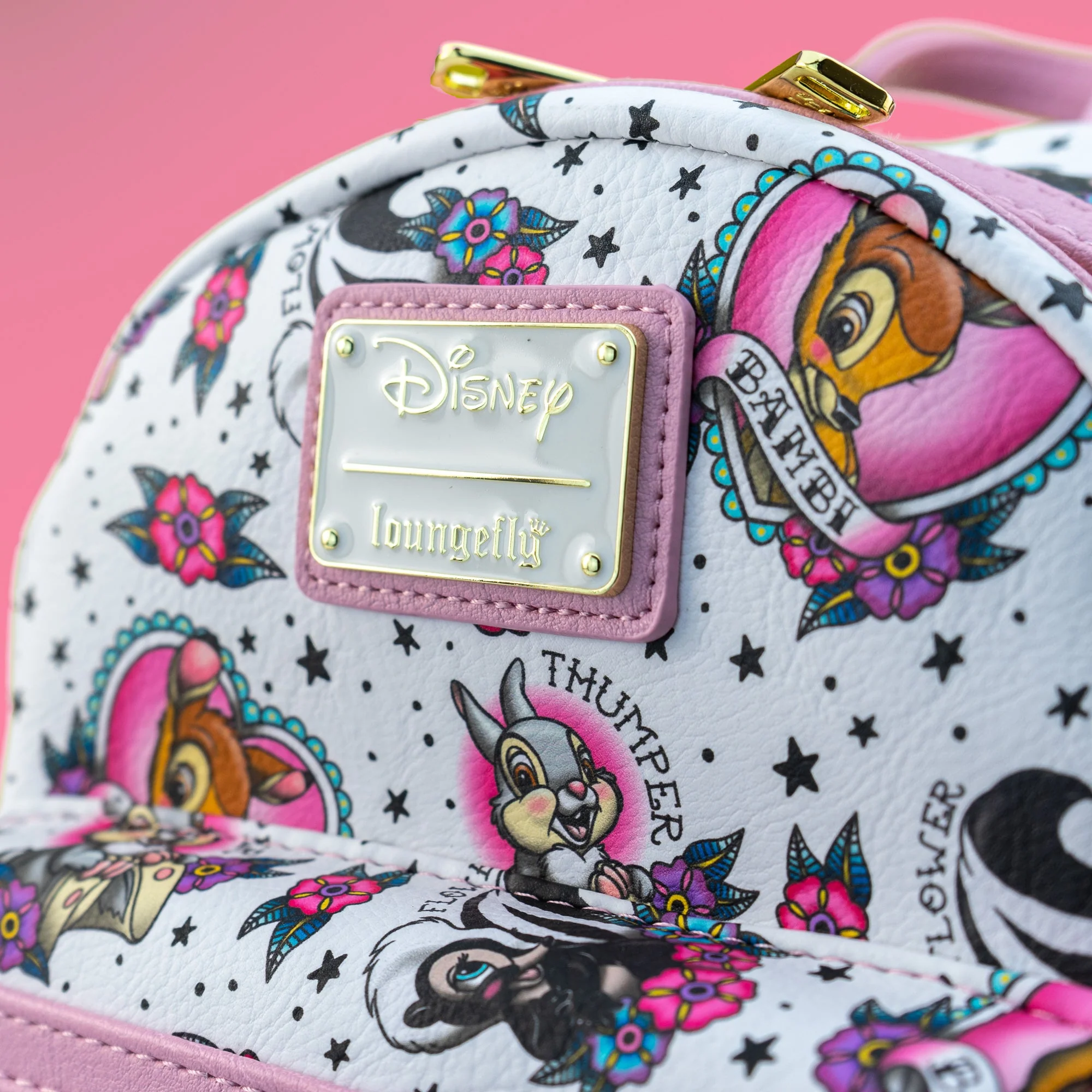 Loungefly x Disney Bambi Tattoo Mini Backpack - Image 2