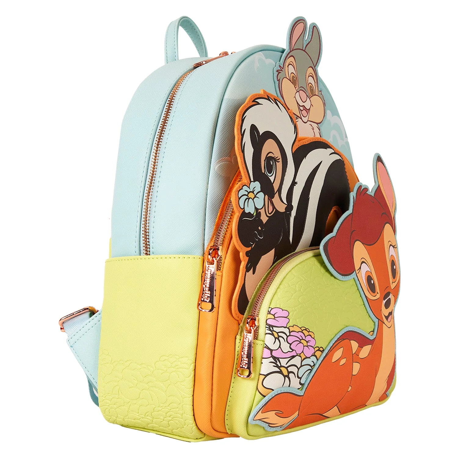 Loungefly x Disney Bambi Triple Pocket Mini Backpack - Image 3