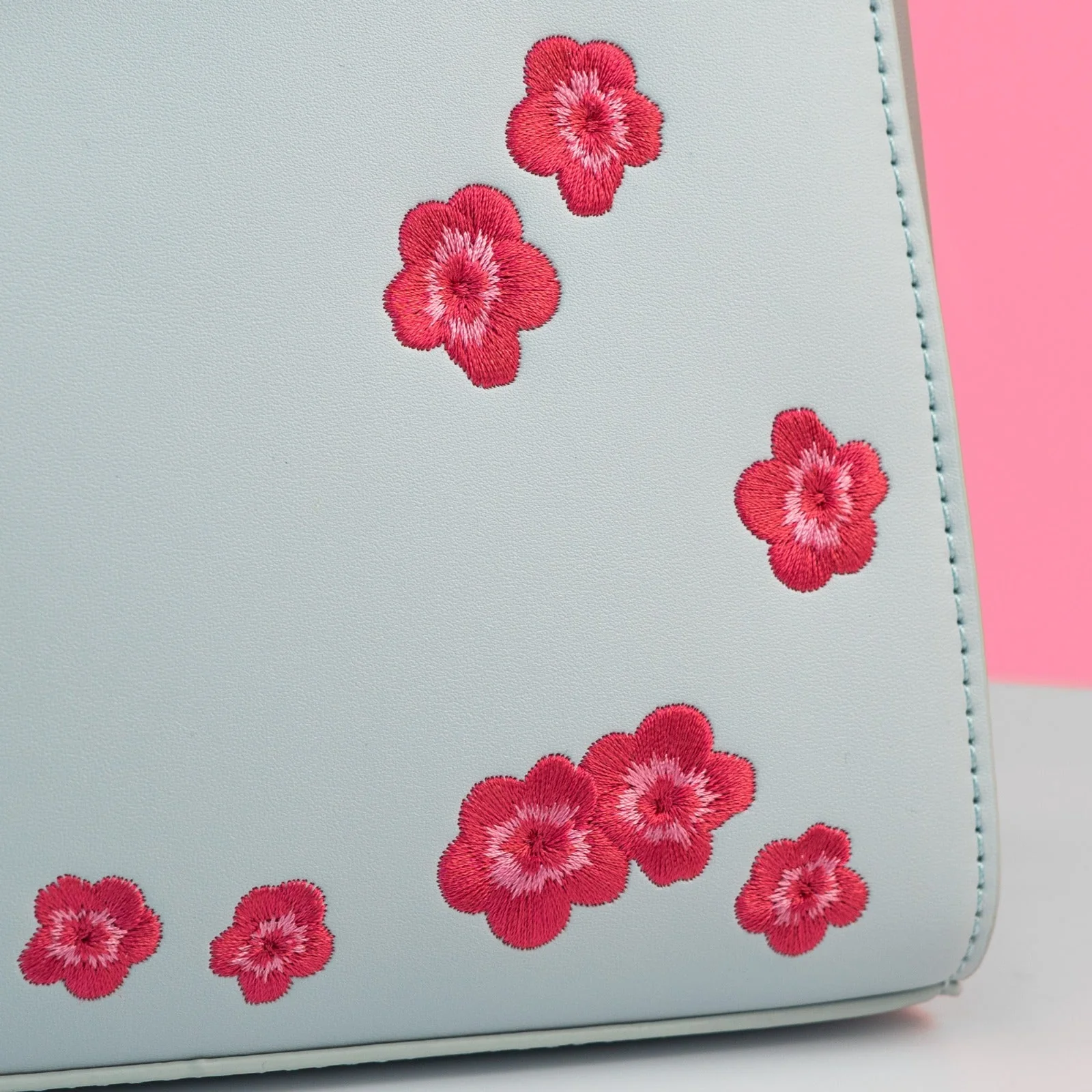 Loungefly x Disney Baymax Sakura Flowers Crossbody Bag - Image 4