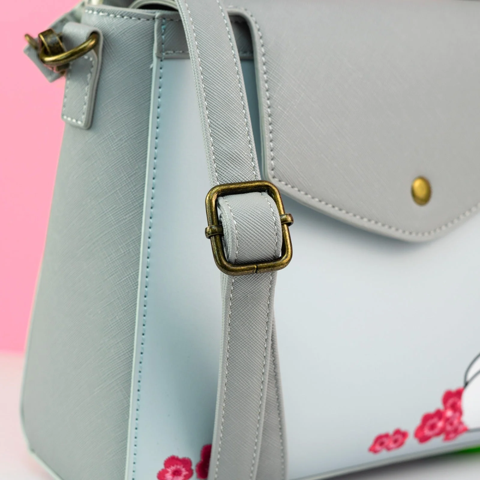 Loungefly x Disney Baymax Sakura Flowers Crossbody Bag - Image 5