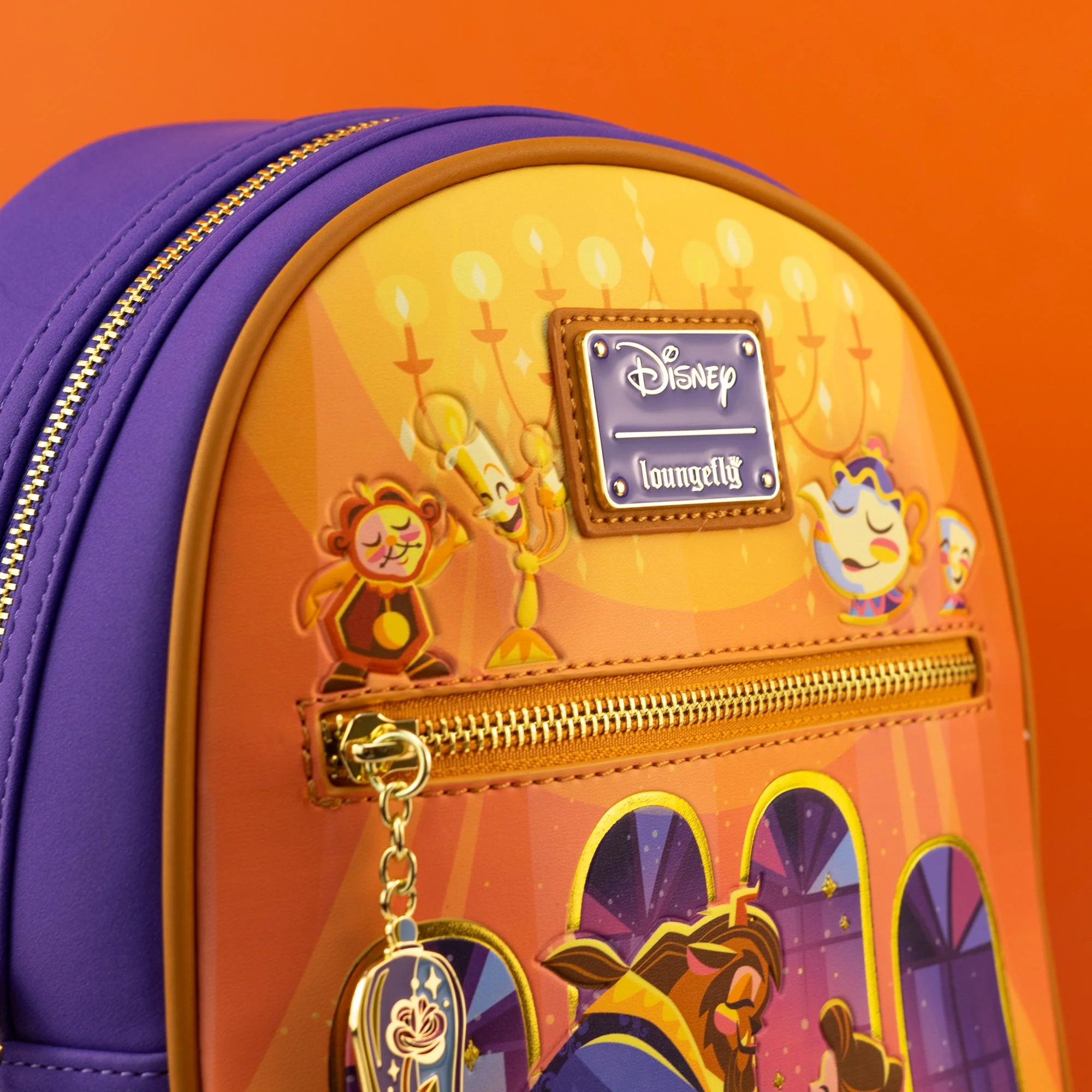 Loungefly x Disney Beauty and the Beast Ballroom Scene Mini Backpack - Image 2