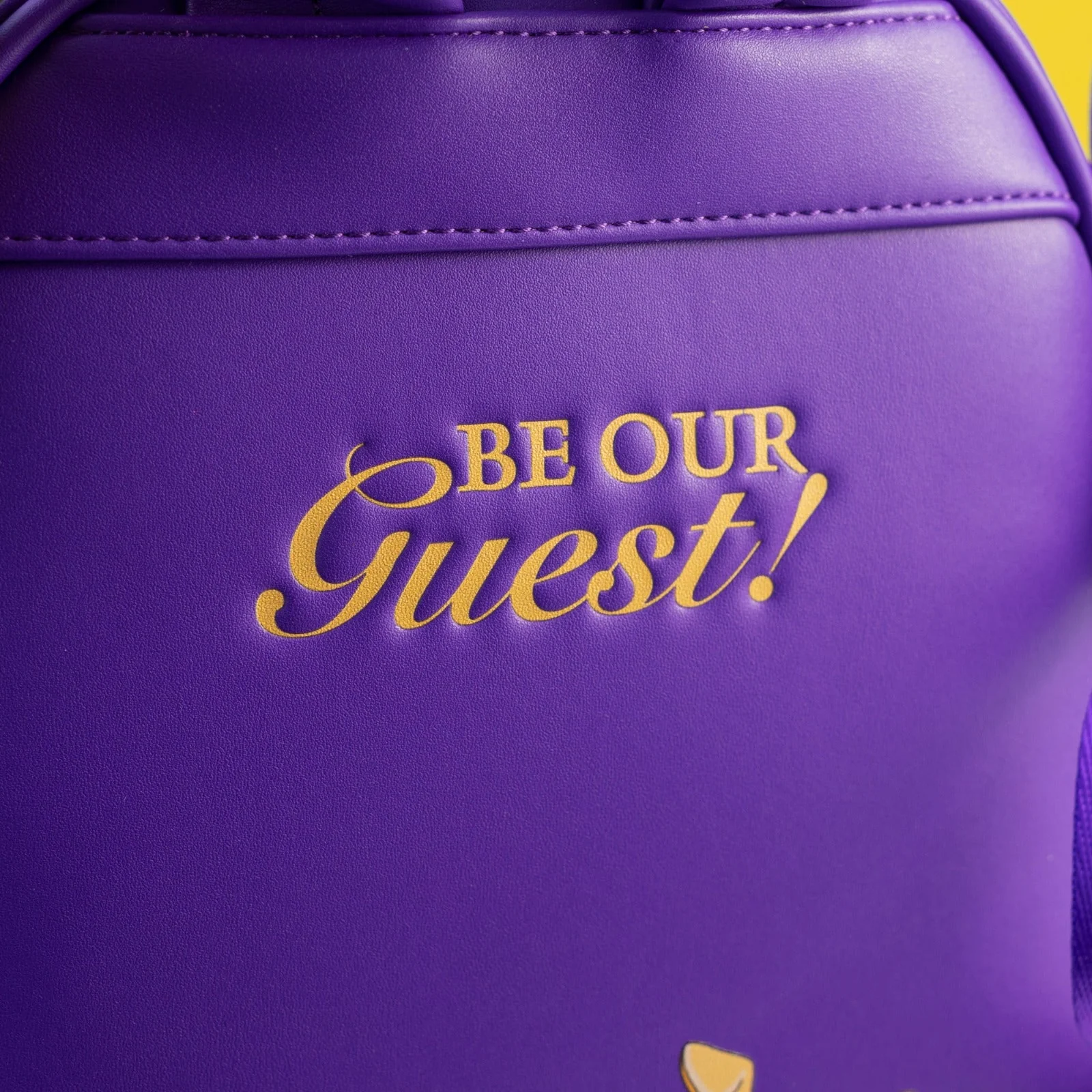 Loungefly x Disney Beauty and The Beast Be Our Guest Mini Backpack - Image 7