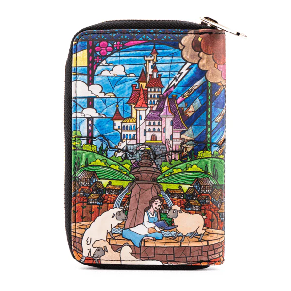 Loungefly x Disney Beauty and the Beast Belle Castle Purse - Image 3