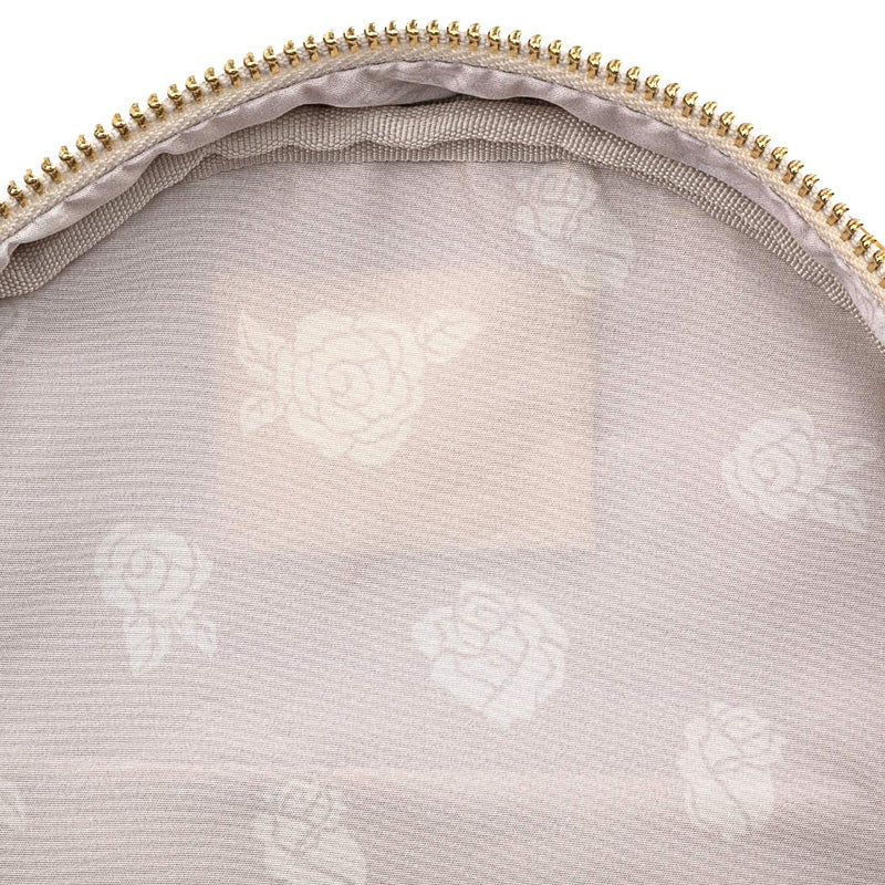 Loungefly x Disney Beauty and the Beast Belle Roses All Over Print Mini Backpack - Image 3