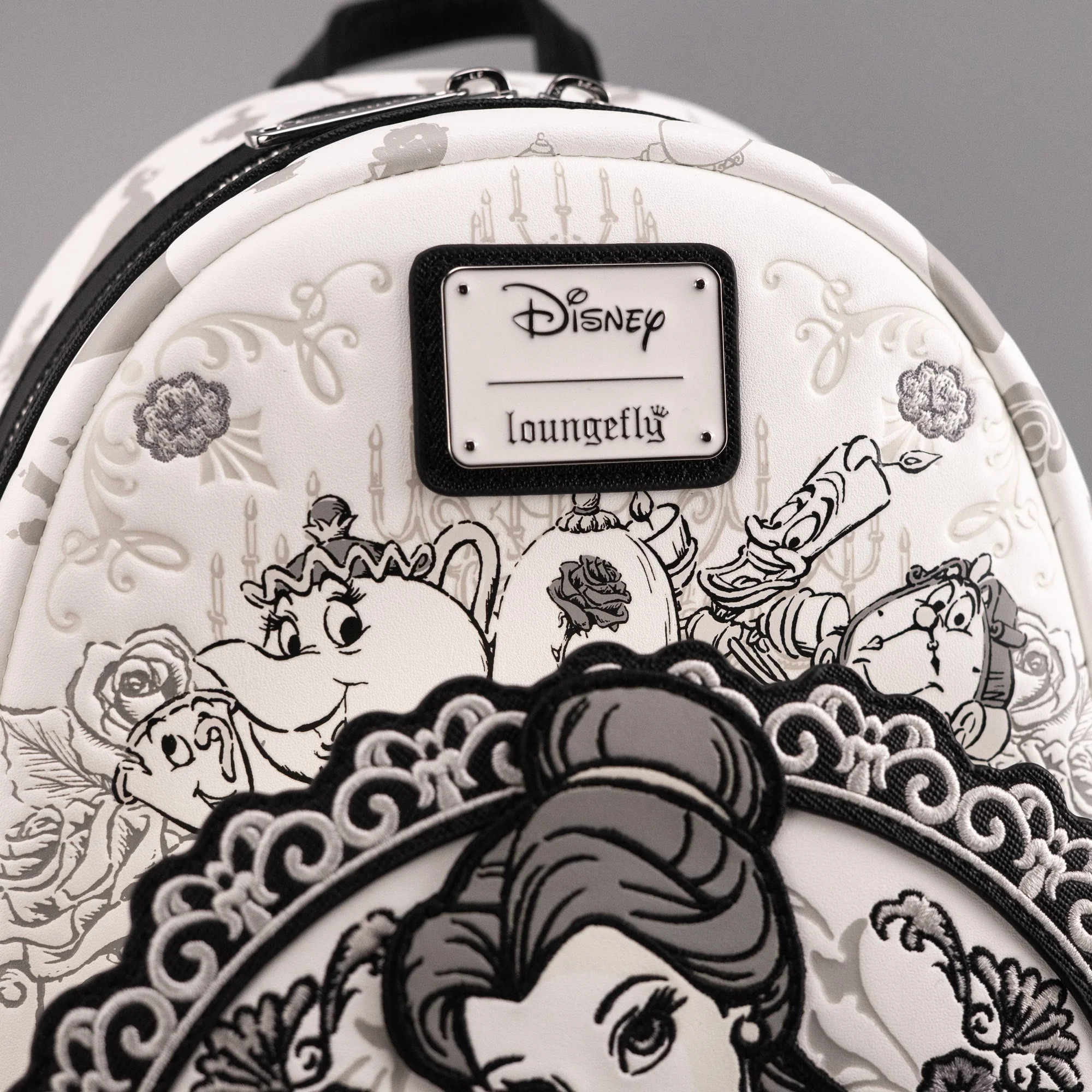 Loungefly x Disney Beauty and the Beast Belle Sketch Mini Backpack - Image 2