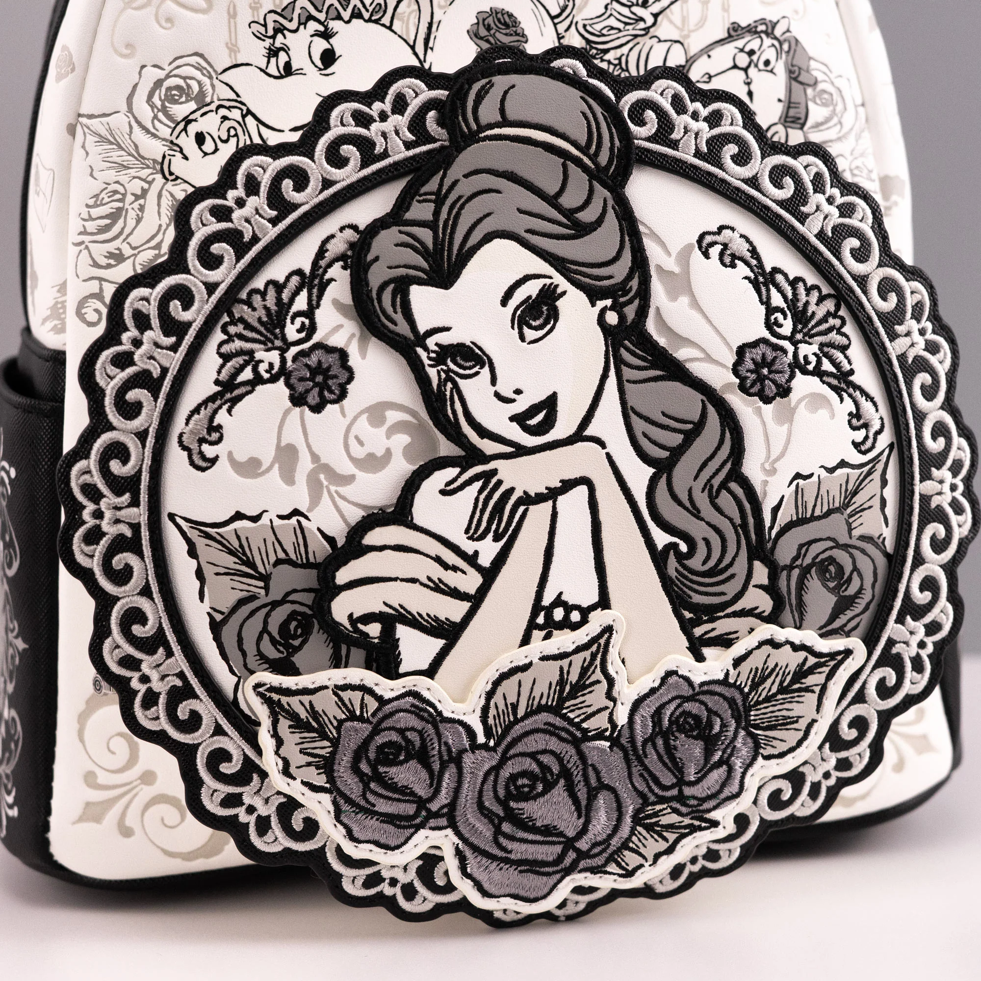 Loungefly x Disney Beauty and the Beast Belle Sketch Mini Backpack - Image 3