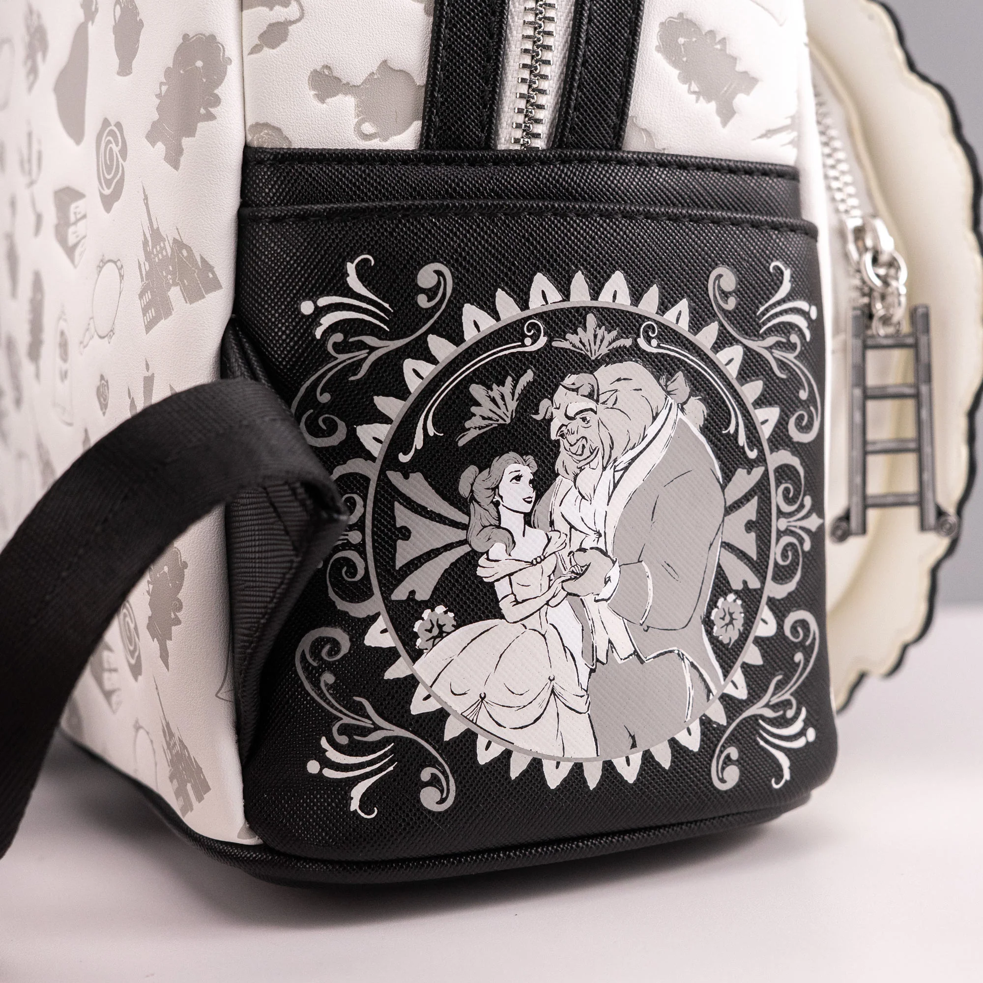 Loungefly x Disney Beauty and the Beast Belle Sketch Mini Backpack - Image 4
