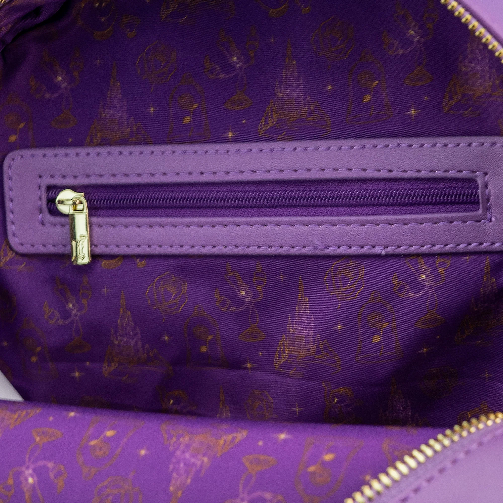 Loungefly x Disney The Beauty and The Beast Castle Window Mini Backpack - Image 8