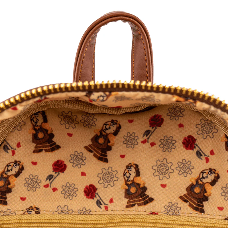 Loungefly x Disney Beauty and the Beast Cogsworth Cosplay Mini Backpack - Image 4