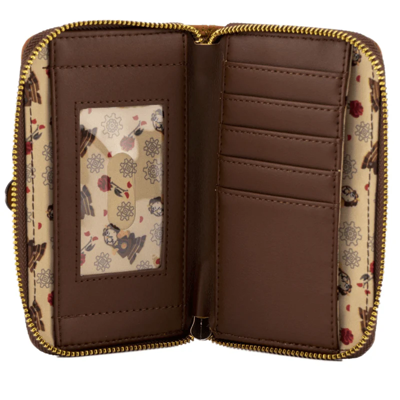 Loungefly x Disney Beauty and the Beast Cogsworth Cosplay Wallet - Image 3