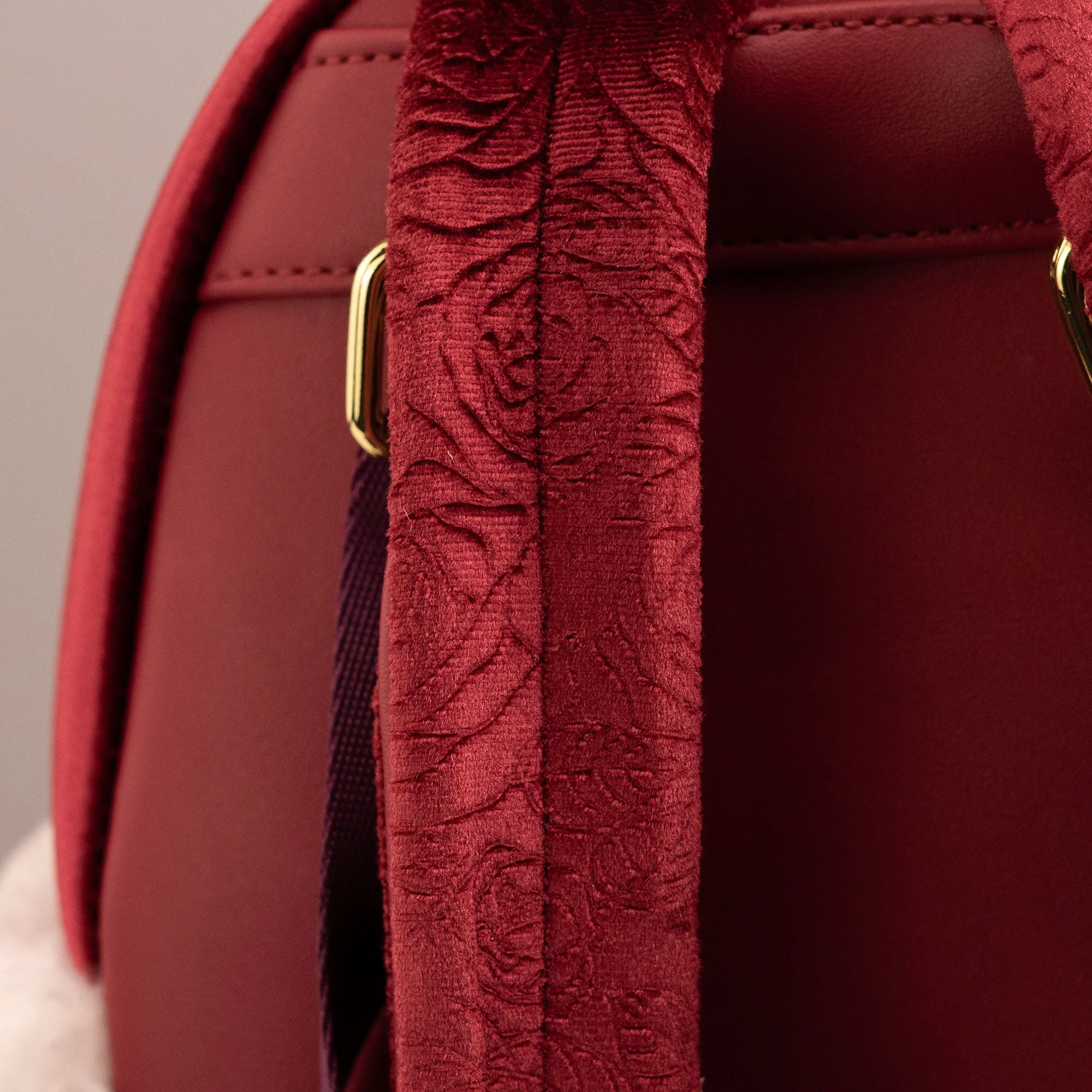 Loungefly x Disney Beauty and the Beast Enchanted Belle Winter Scene Mini Backpack - Image 5