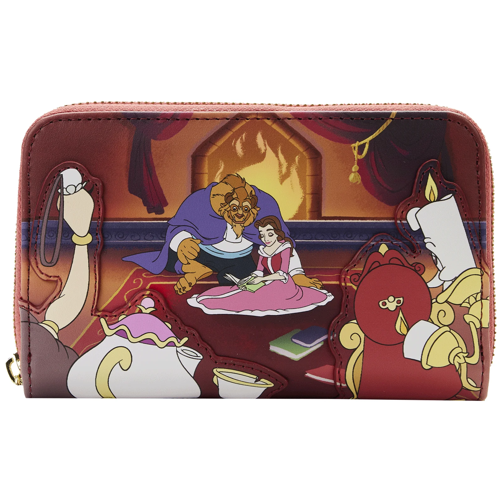 Loungefly x Disney Beauty and the Beast Fireplace Scene Wallet - Image 3