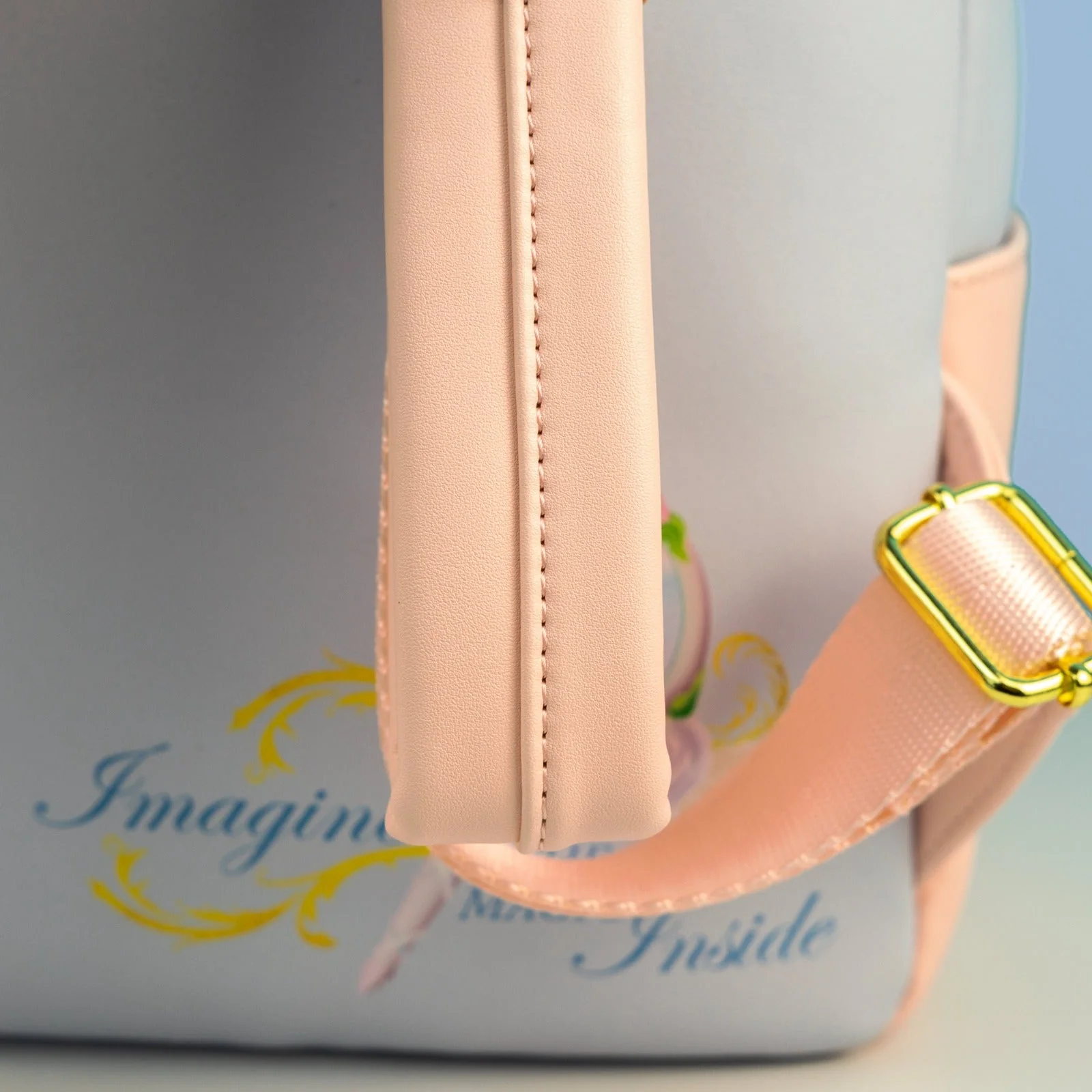 Loungefly x Disney Beauty and The Beast Floral Mirror Mini Backpack - Image 9