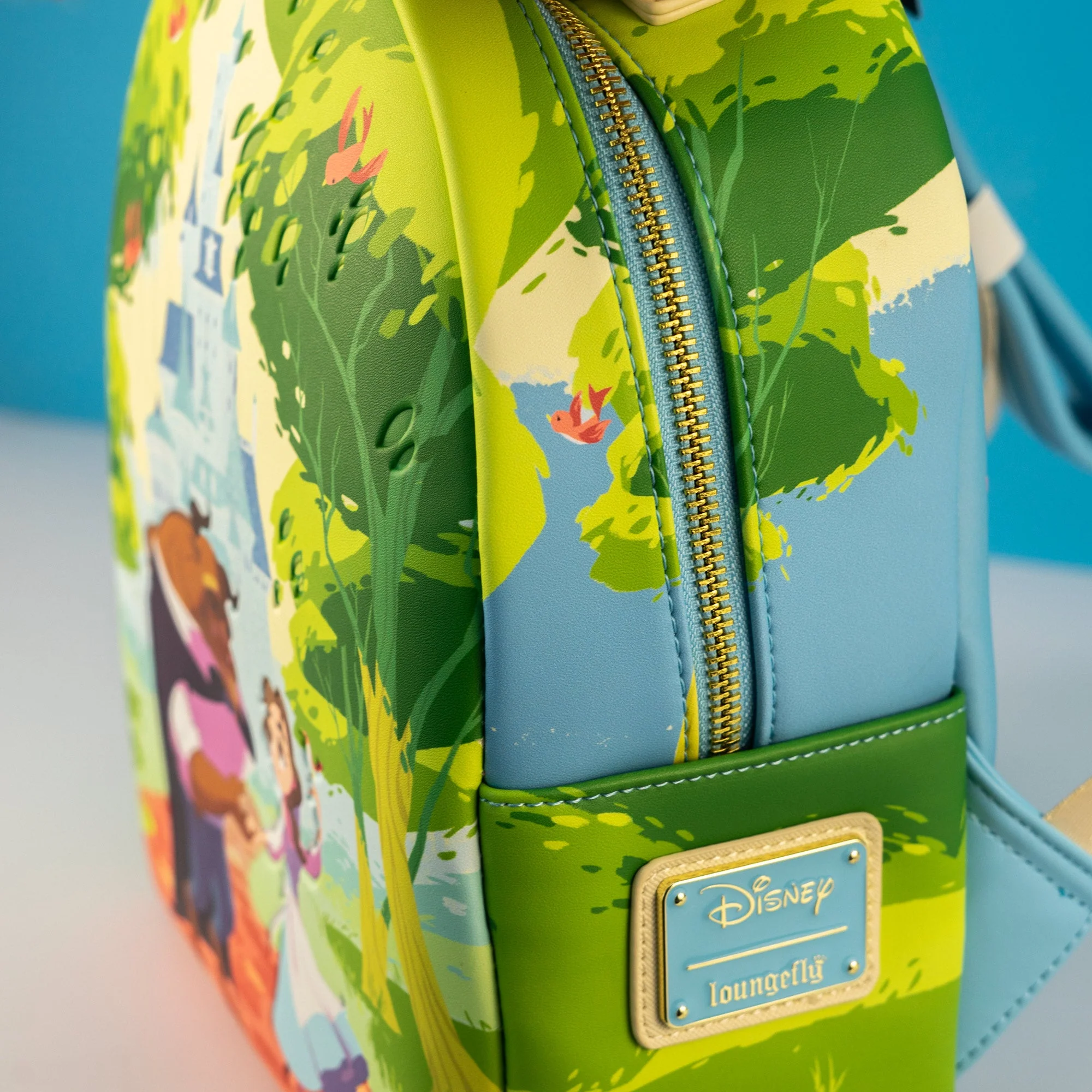 Loungefly x Disney Beauty and the Beast Castle Grounds Mini Backpack - Image 6