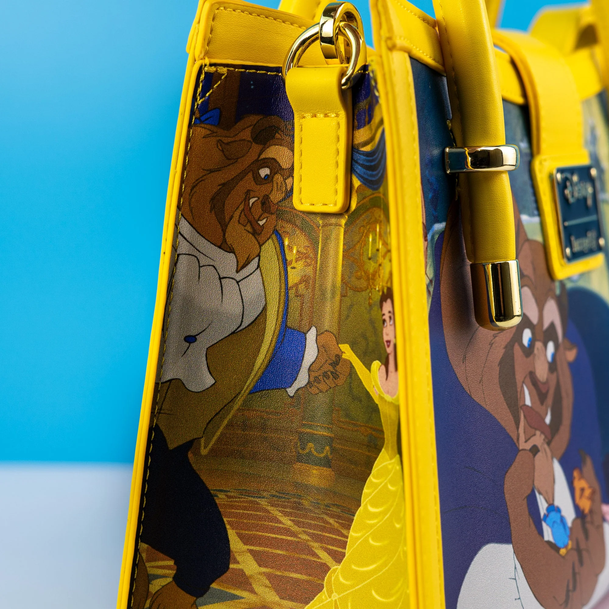 Loungefly x Disney Beauty and The Beast Scenes Crossbody Bag - Image 4