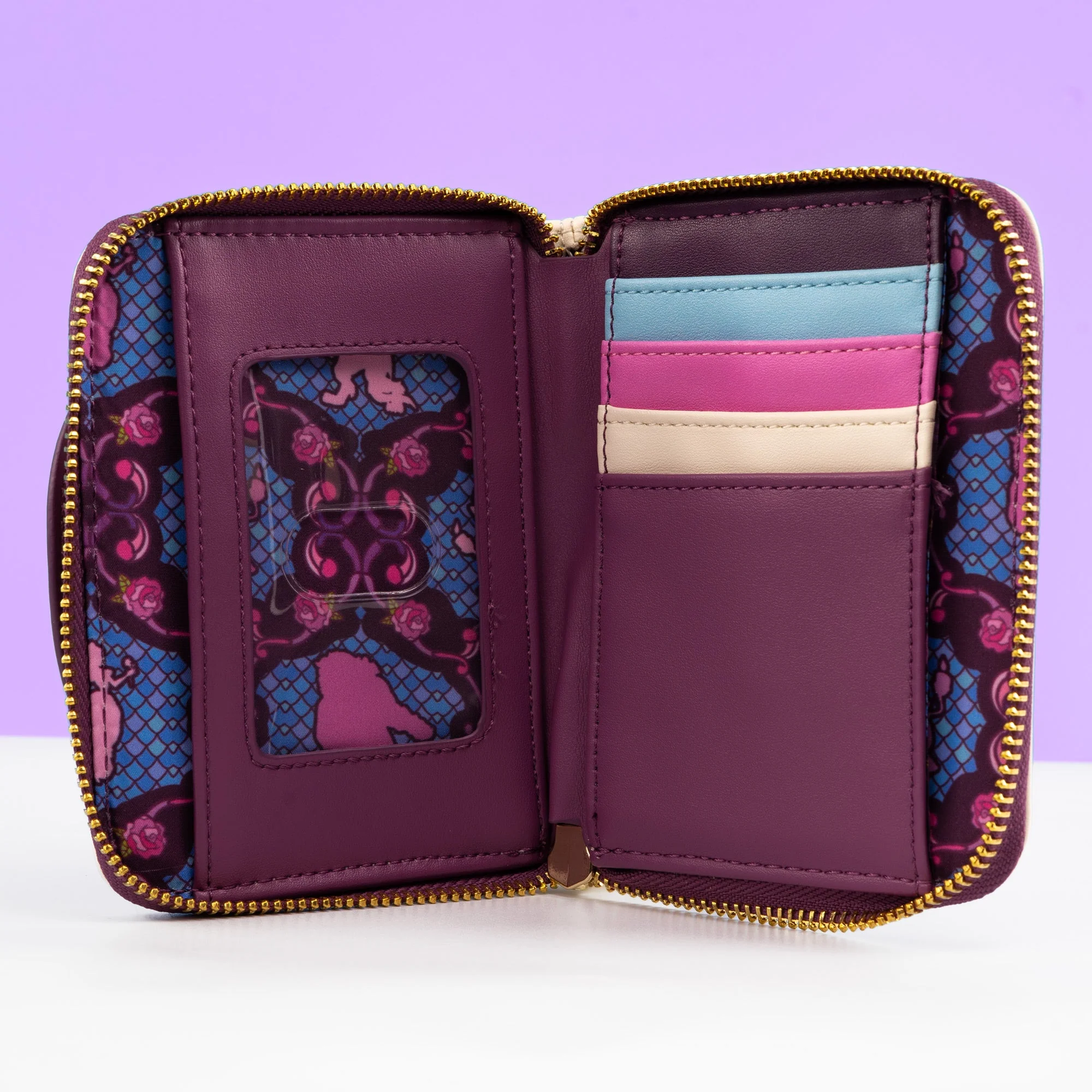 Loungefly x Disney Beauty and the Beast Stained Glass Wallet - Image 3