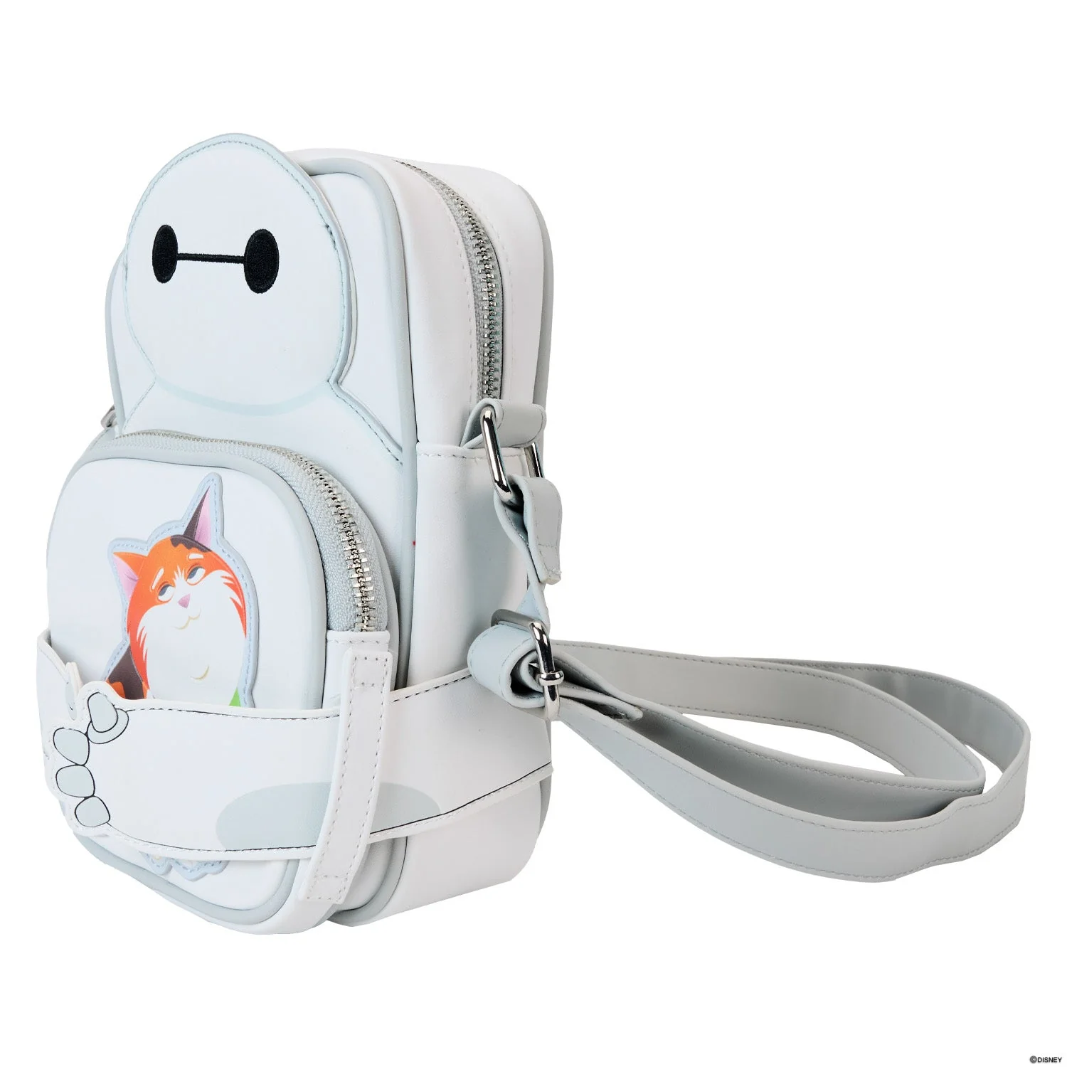 Loungefly x Disney Big Hero 6 10th Anniversary Baymax Crossbuddies Bag - Image 4