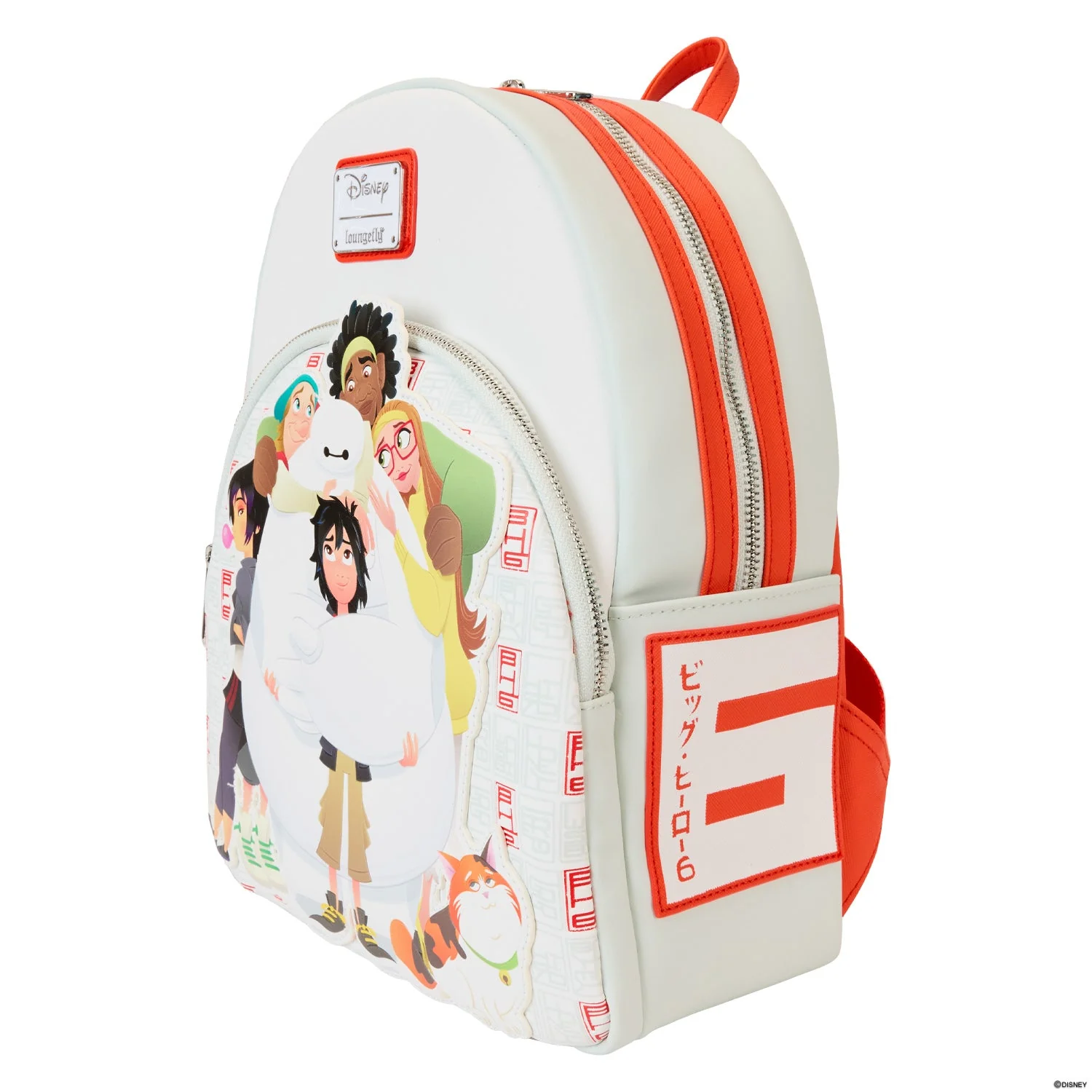Loungefly x Disney Big Hero 6 10th Anniversary Baymax Gang Mini Backpack - Image 2