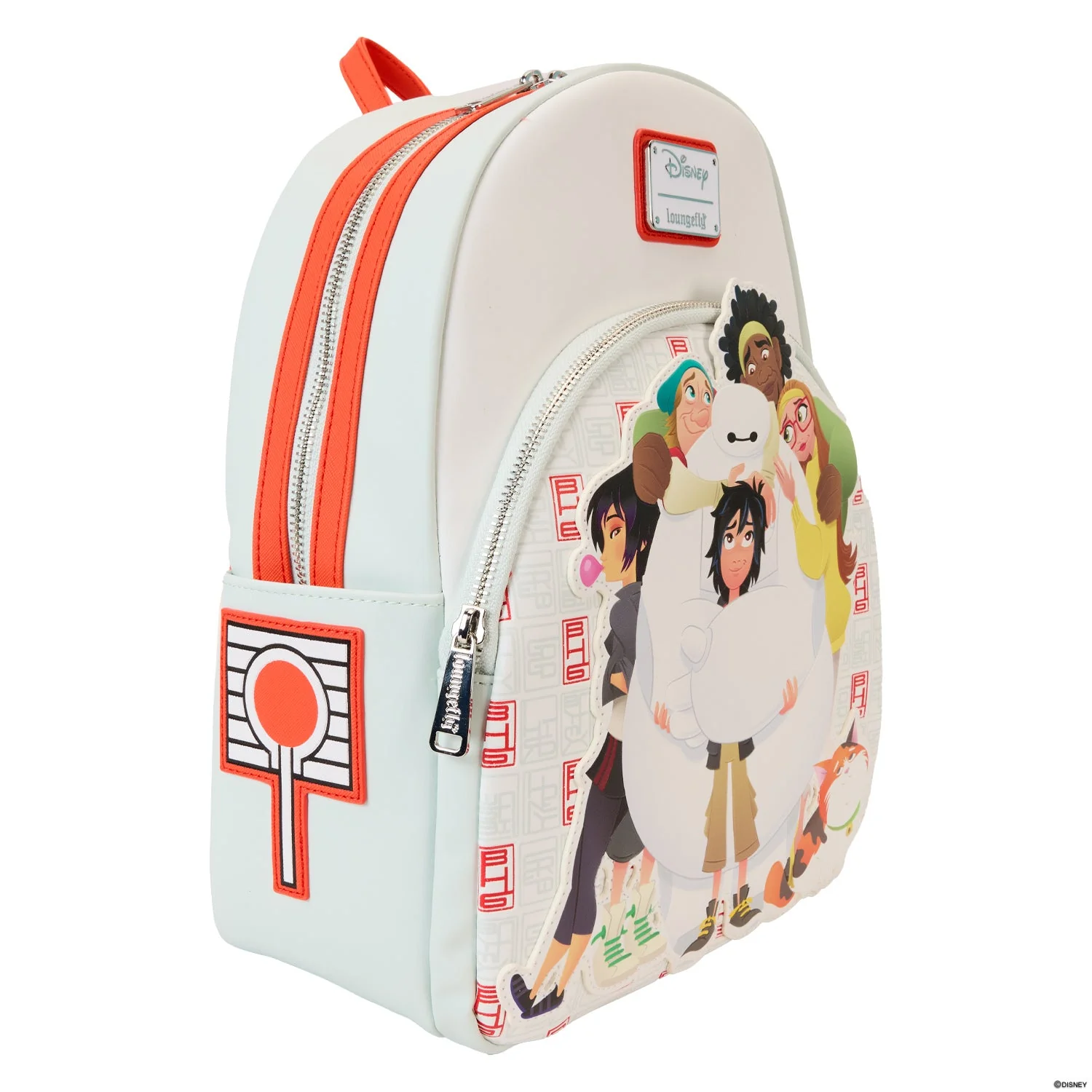 Loungefly x Disney Big Hero 6 10th Anniversary Baymax Gang Mini Backpack - Image 4