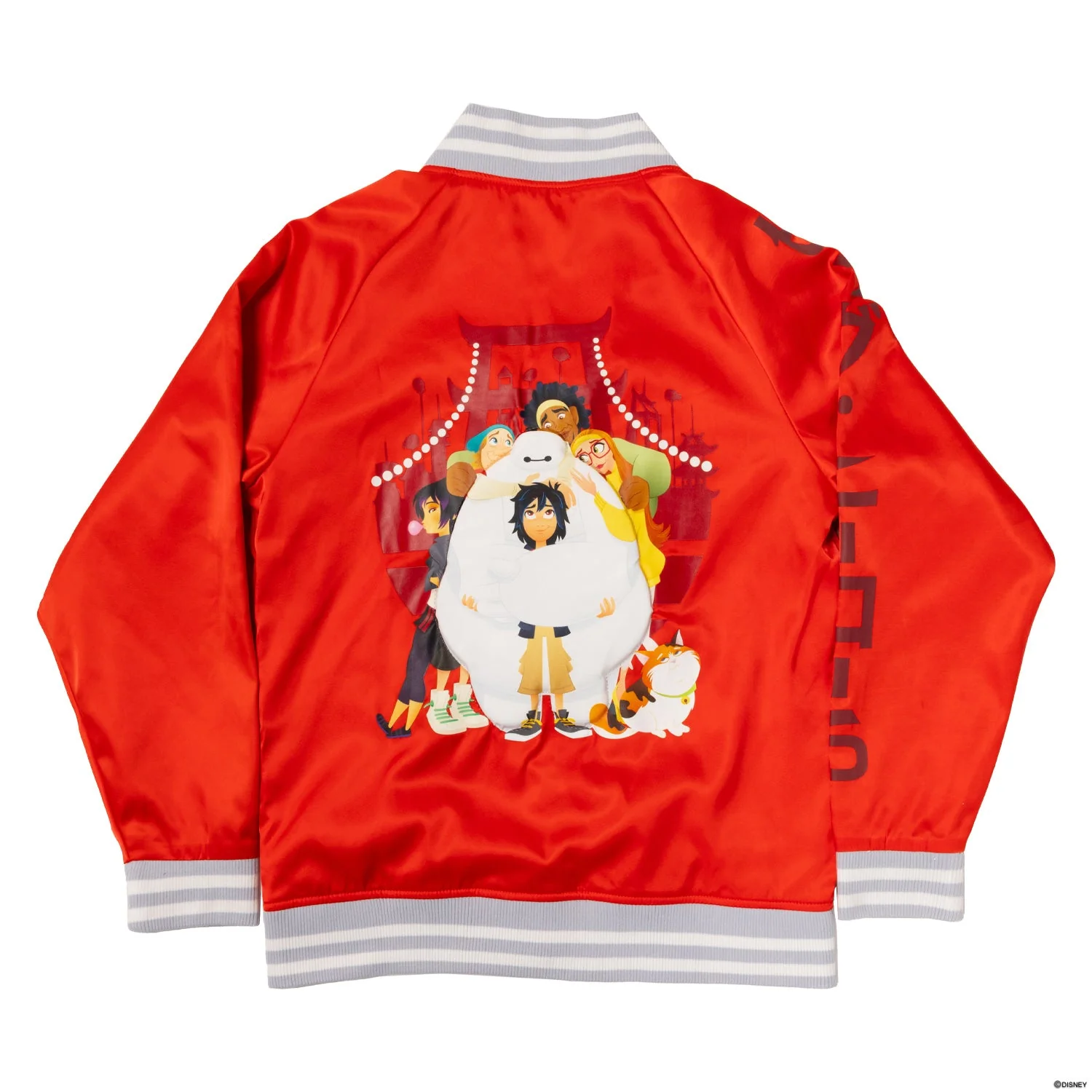 Loungefly x Disney Big Hero 6 10th Anniversary Satin Bomber Jacket - Image 8