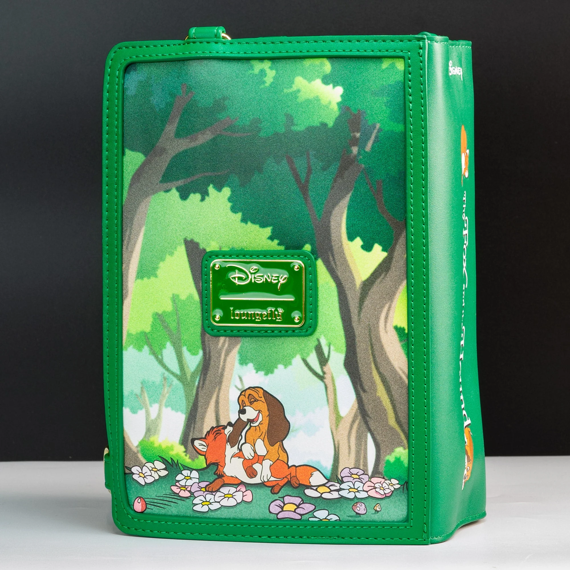 Loungefly x Disney Book Series The Fox and The Hound Convertible Crossbody Bag - Image 2