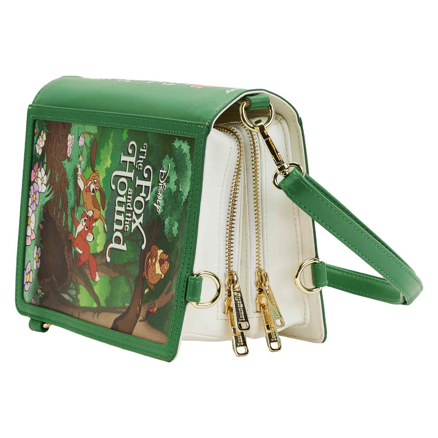 Loungefly x Disney Book Series The Fox and The Hound Convertible Crossbody Bag - Image 7