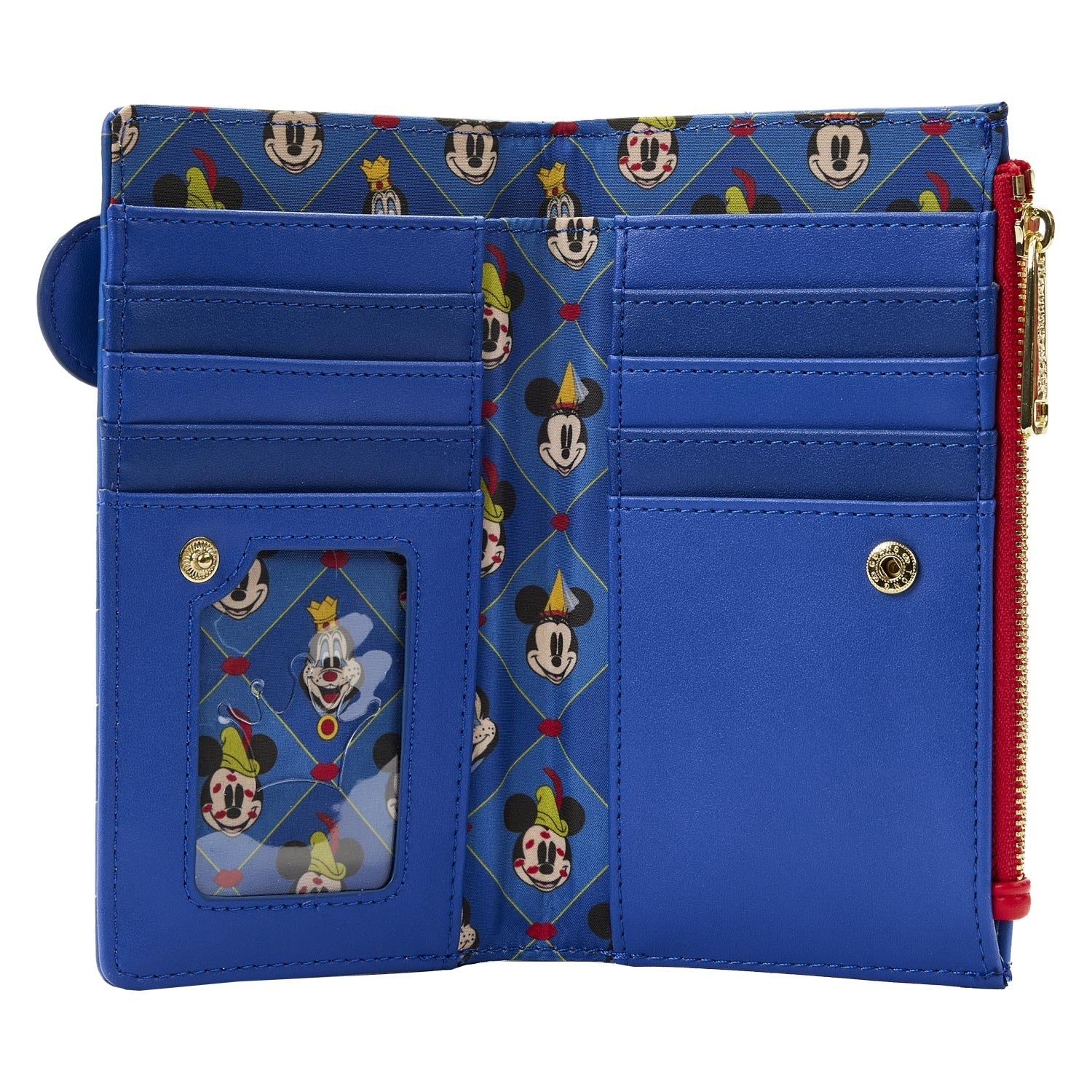 Loungefly x Disney Brave Little Tailor Mickey and Minnie Mouse Wallet - Image 4