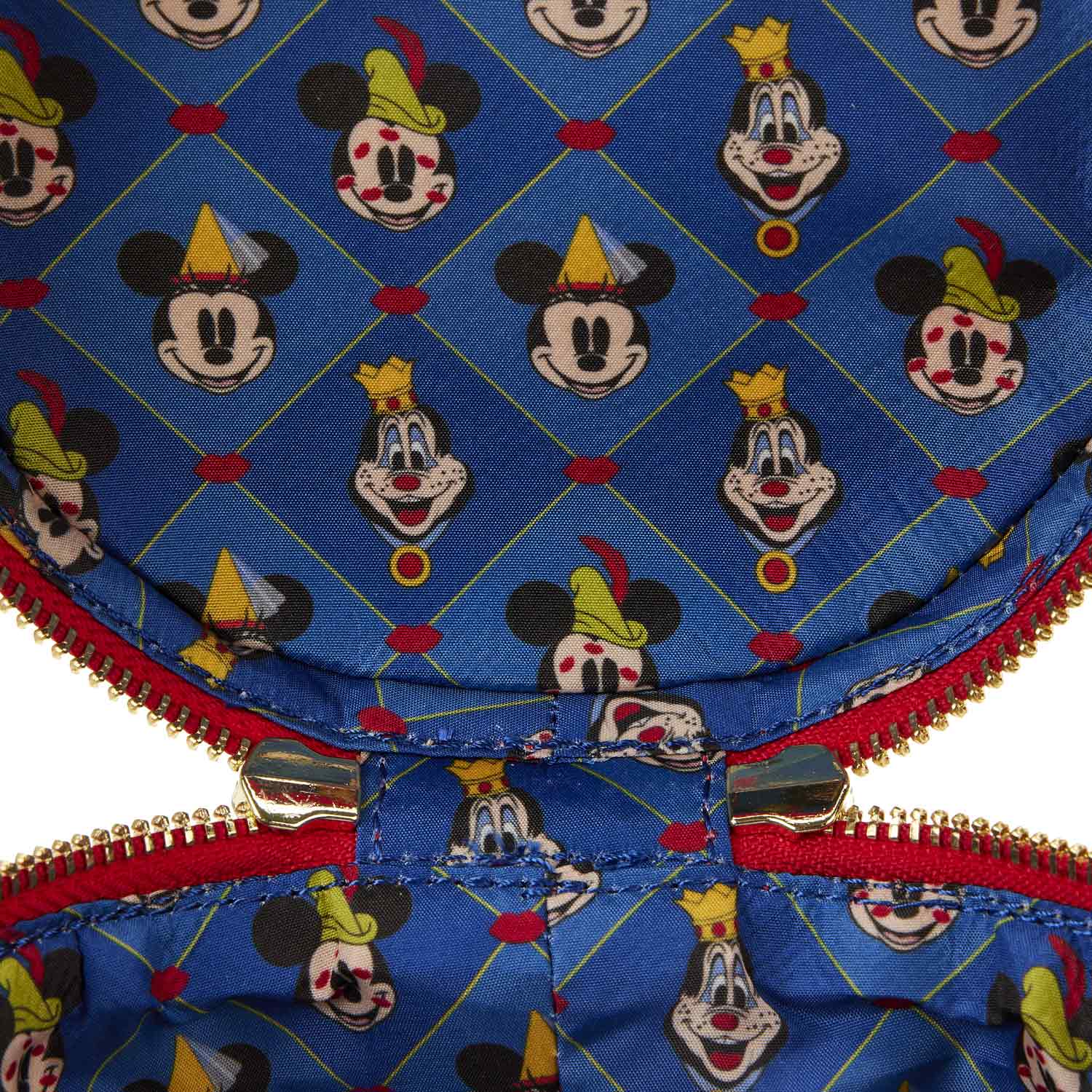 Loungefly x Disney Brave Little Tailor Mickey Minnie Carousel Crossbody Bag - Image 6