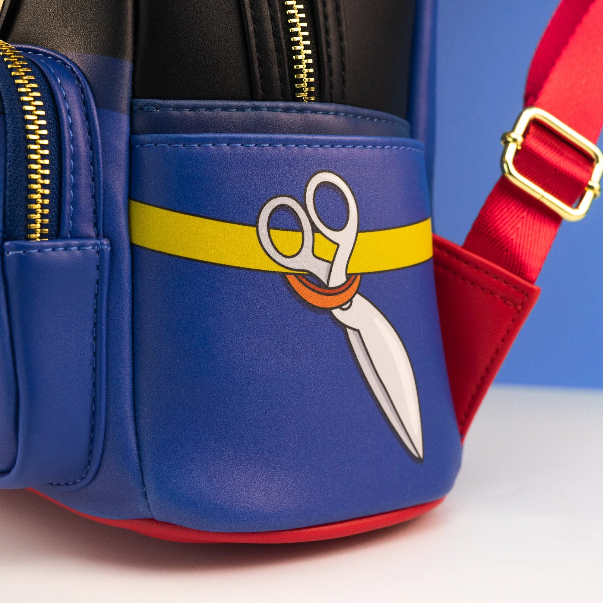 Loungefly x Disney Brave Little Tailor Mickey Mouse Cosplay Mini Backpack - Image 6