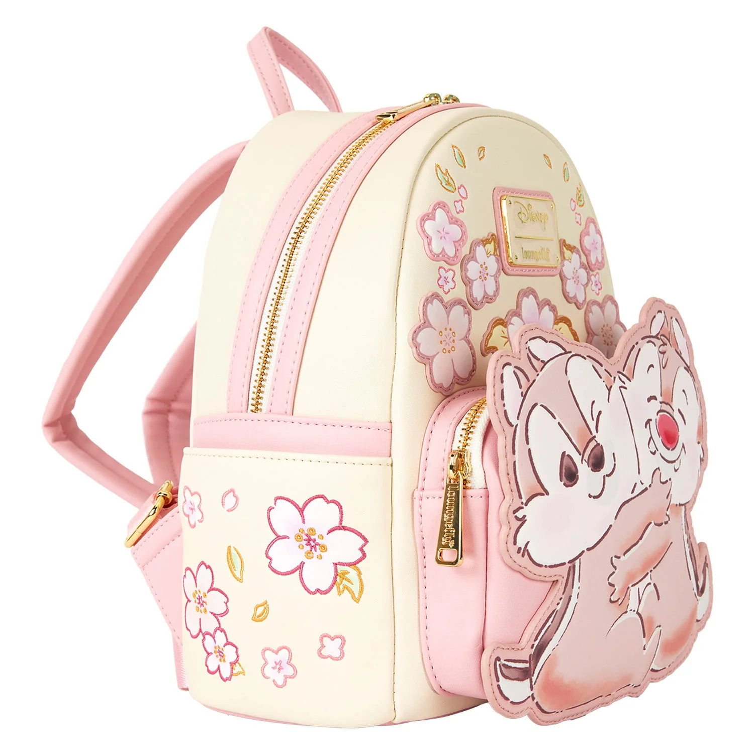 Loungefly x Disney Chip and Dale Cherry Blossom Mini Backpack - Image 3
