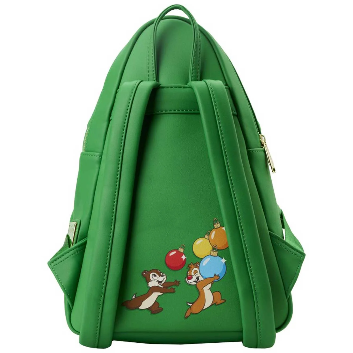 Loungefly x Disney Chip and Dale Figural Christmas Tree Mini Backpack - Image 4