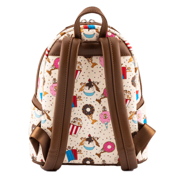 Loungefly x Disney Chip and Dale Snackies All Over Print Mini Backpack - Image 3