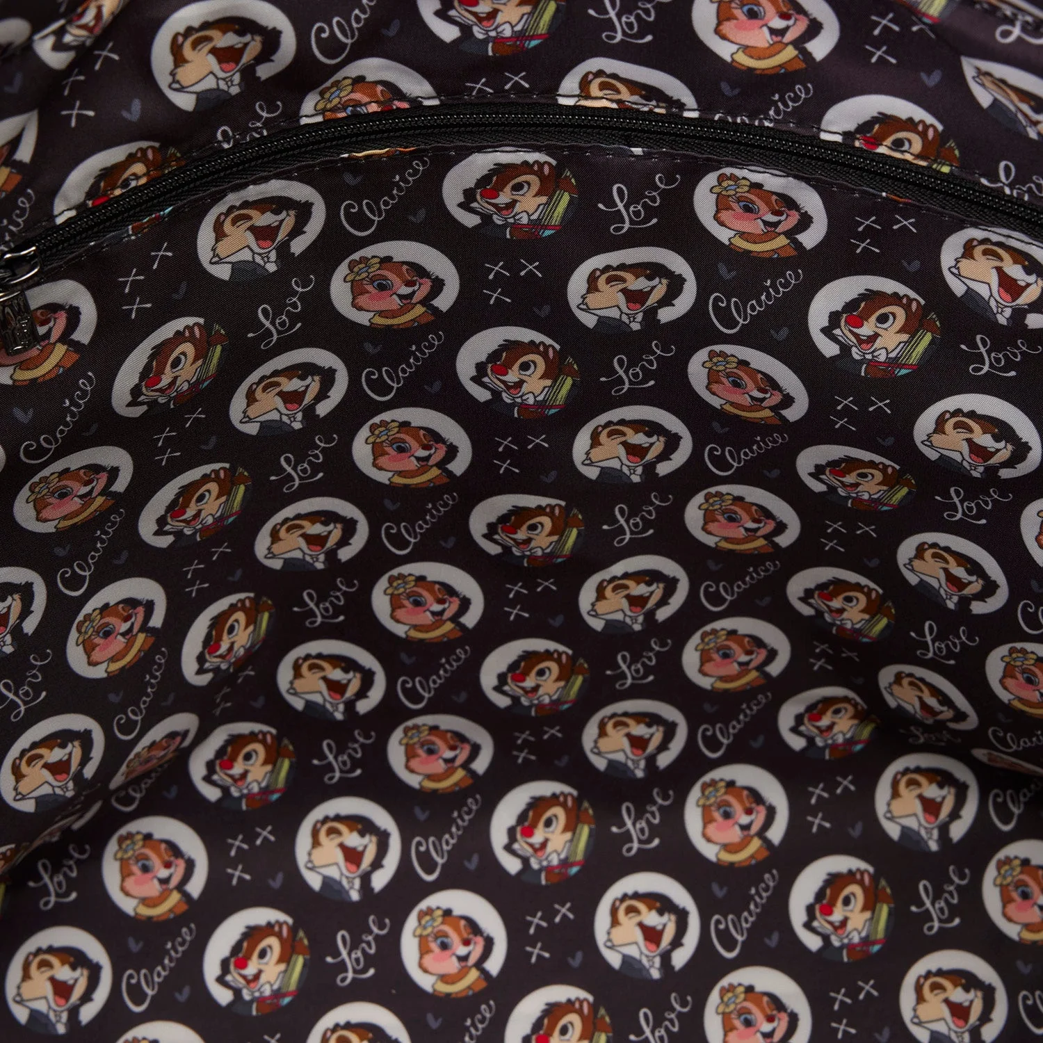 Loungefly x Disney Chip 'N' Dale Two Chips & A Miss Tote Bag With Coin Bag - Image 5
